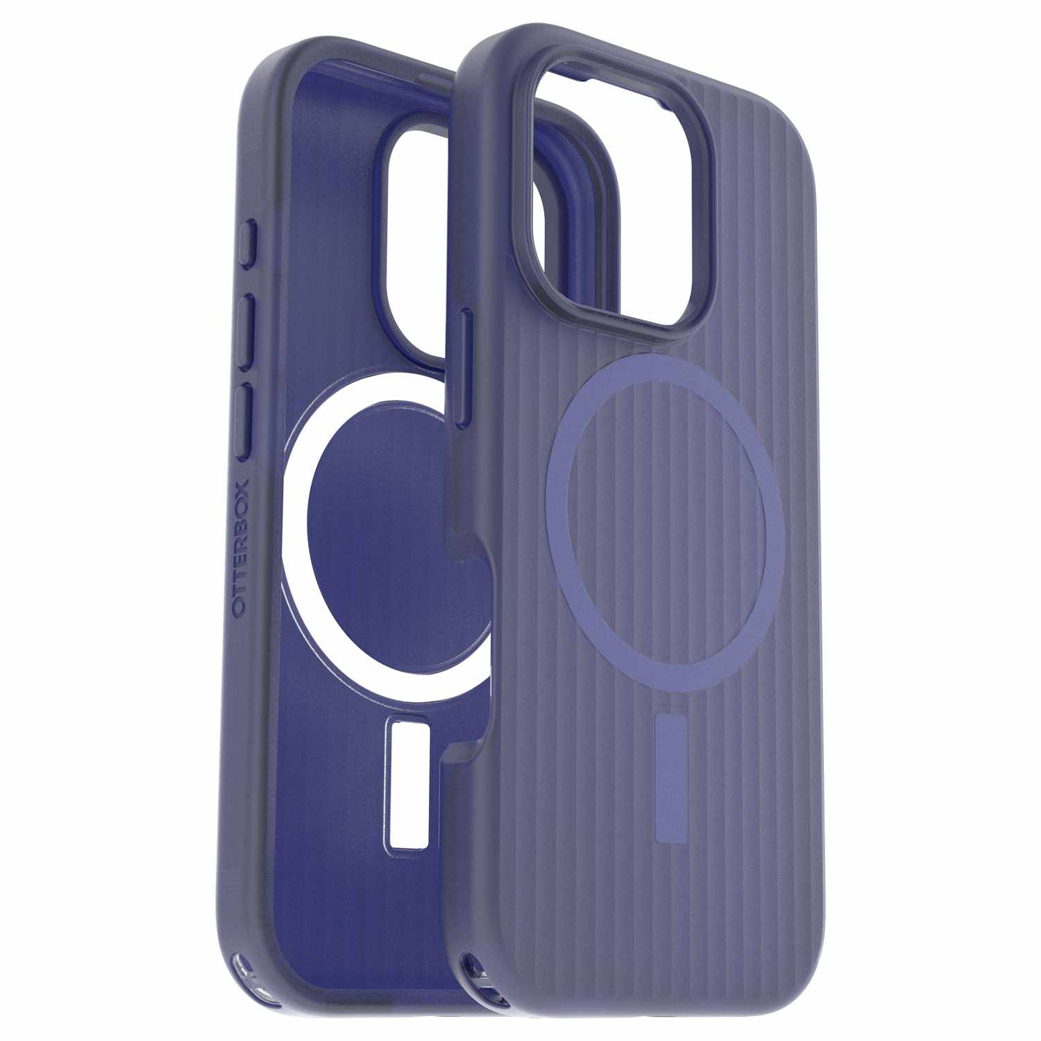 Étui souple Symmetry d'OtterBox pour iPhone 16 Pro - coque rigide durable bleue avec MagSafe