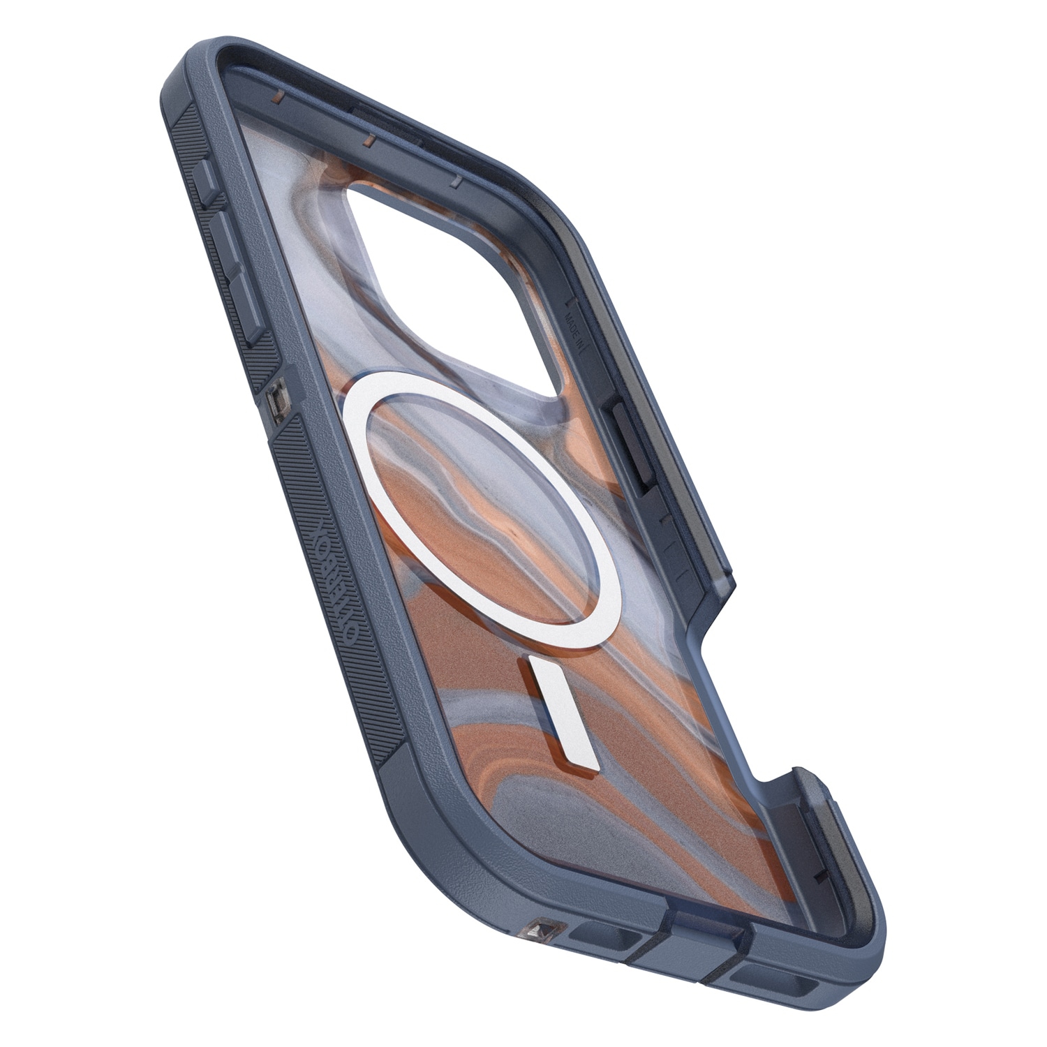 Étui Defender XT Clear Pro d'OtterBox pour iPhone 16 Pro Max - Protection rigide bleue durable