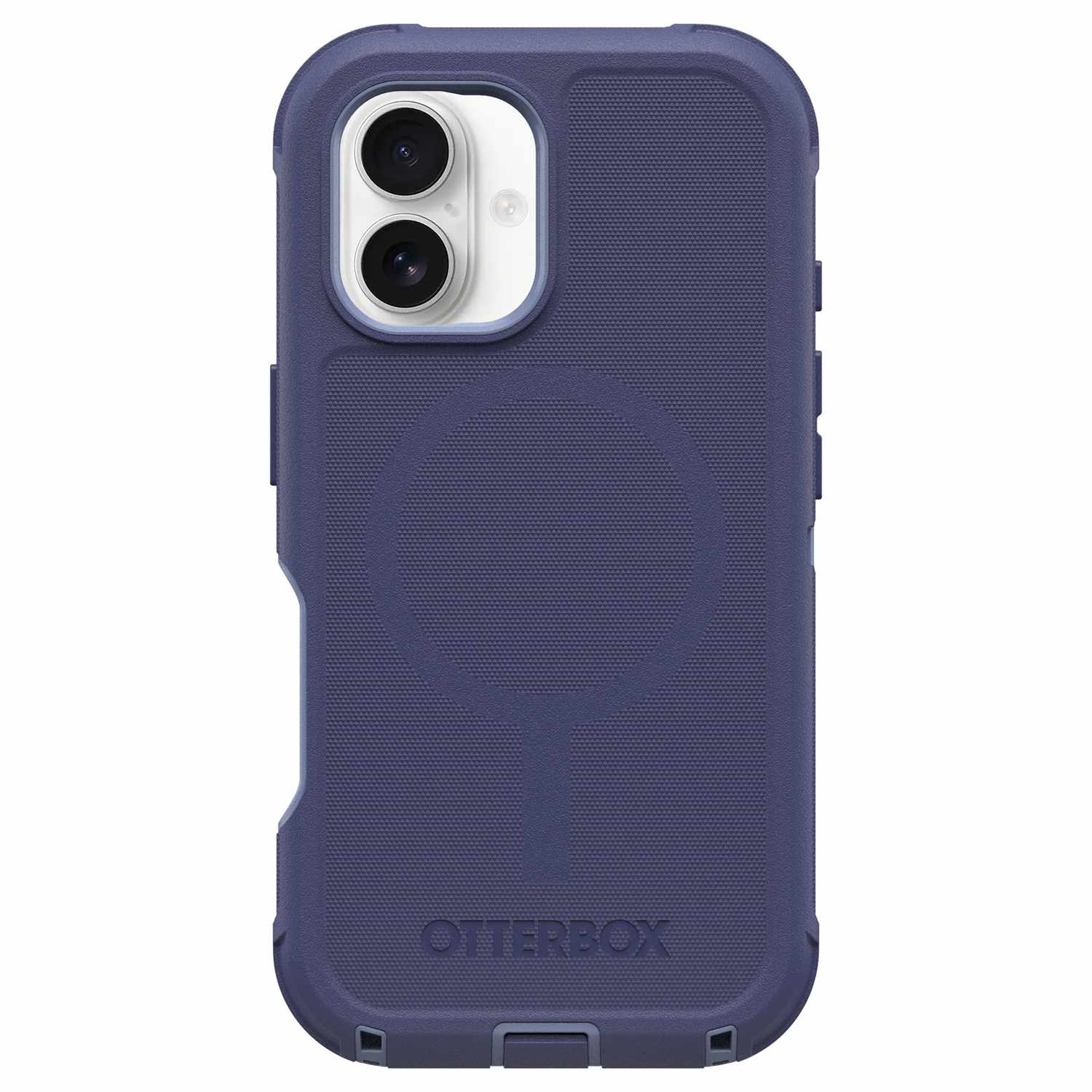 OtterBox Defender Pro Case for iPhone 16 - Rugged Purple Hard Shell with MagSafe