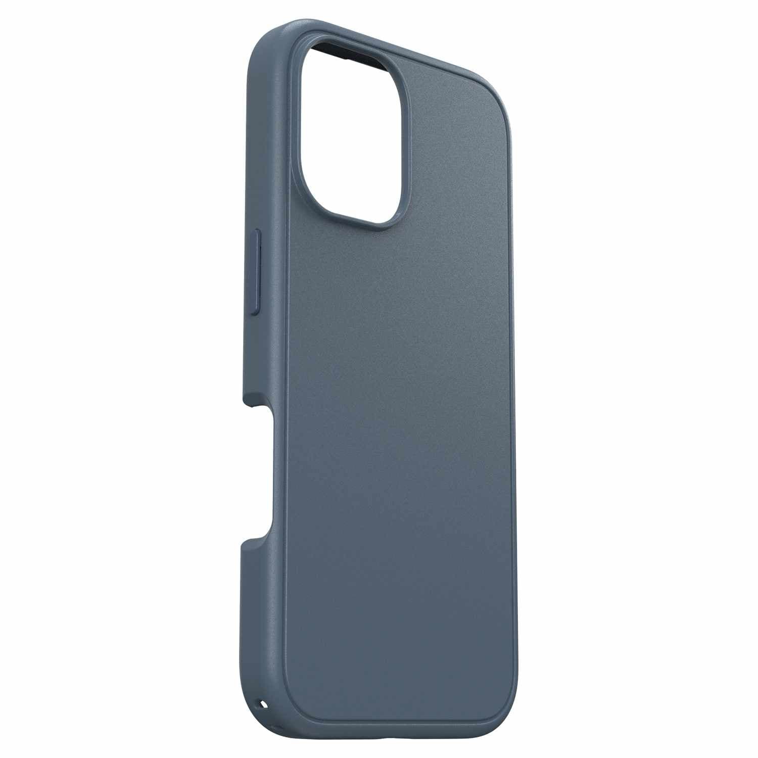 Élégant étui Symmetry d'OtterBox pour iPhone 16 avec MagSafe - coque rigide durable bleue
