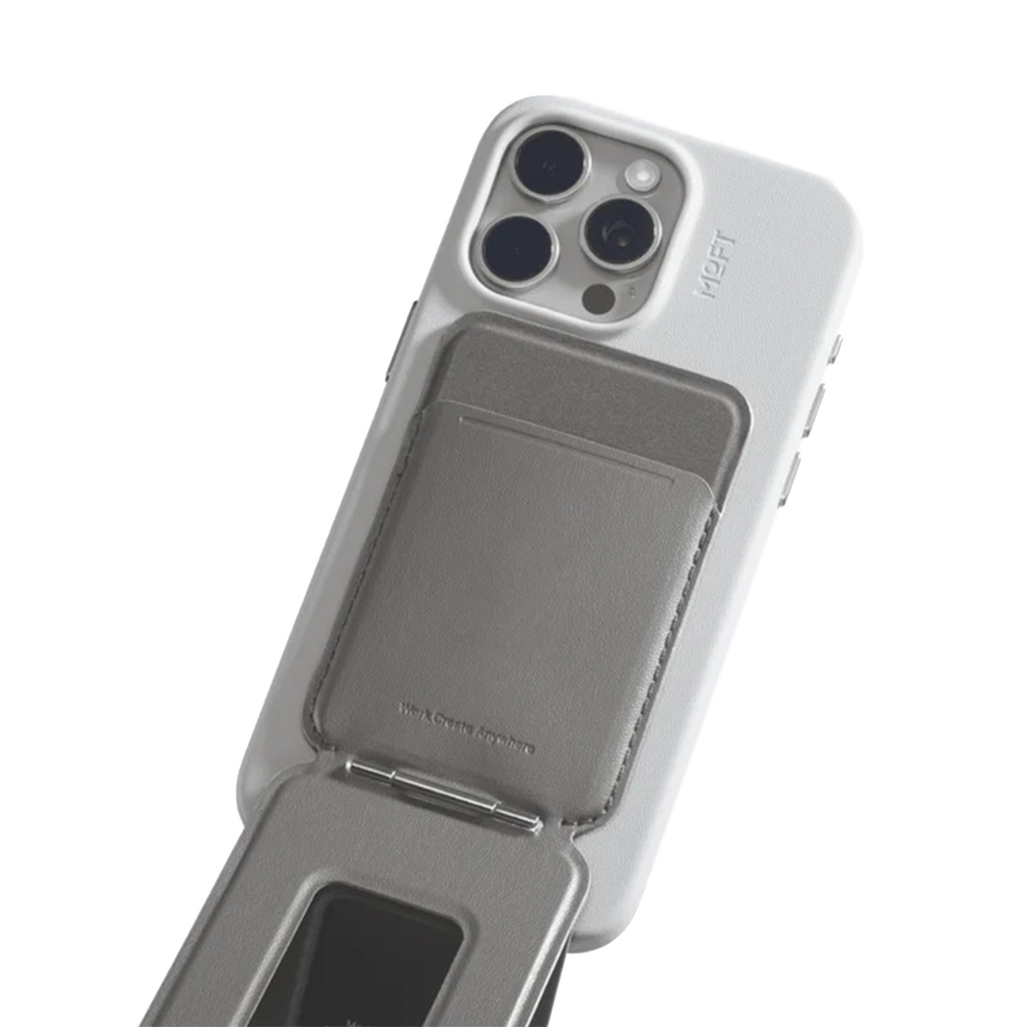 MOFT Snap Phone Tripod Stand + Wallet MagSafe - Taupe