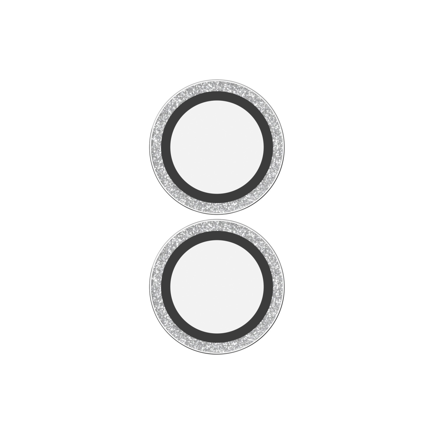 InvisibleShield Glass Elite AR iPhone 16; Étui rigide ajusté 16 plus - translucide-argenté