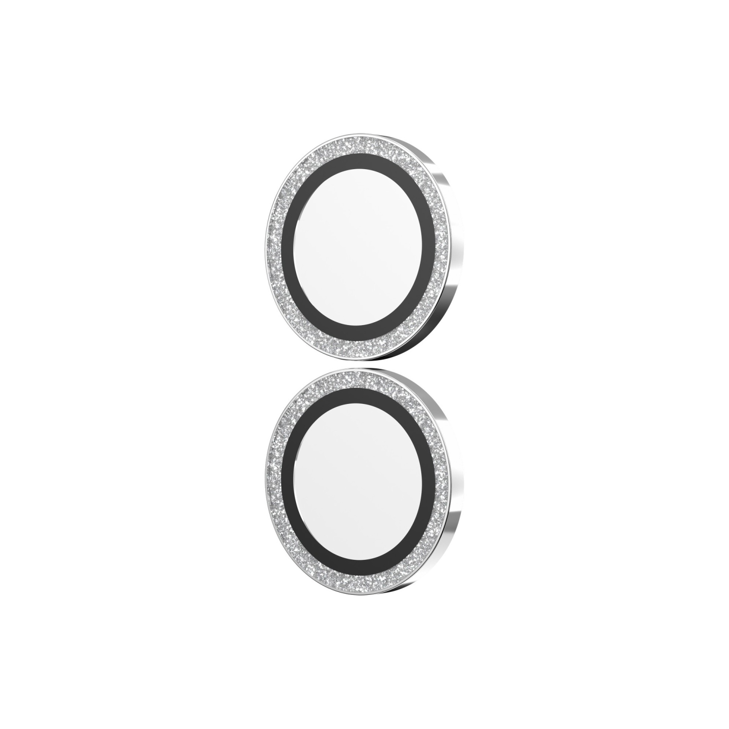 InvisibleShield Glass Elite AR iPhone 16; Étui rigide ajusté 16 plus - translucide-argenté