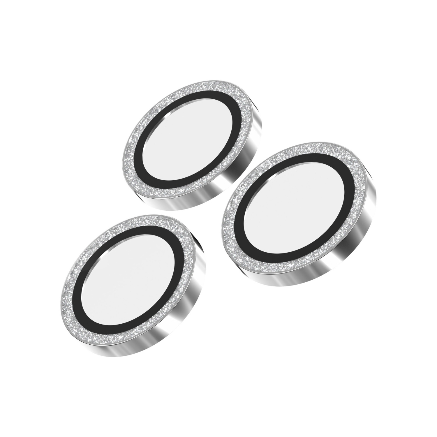 InvisibleShield Glass Elite AR iPhone 16 Pro; Étui rigide ajusté 16 Pro Max - translucide/argenté