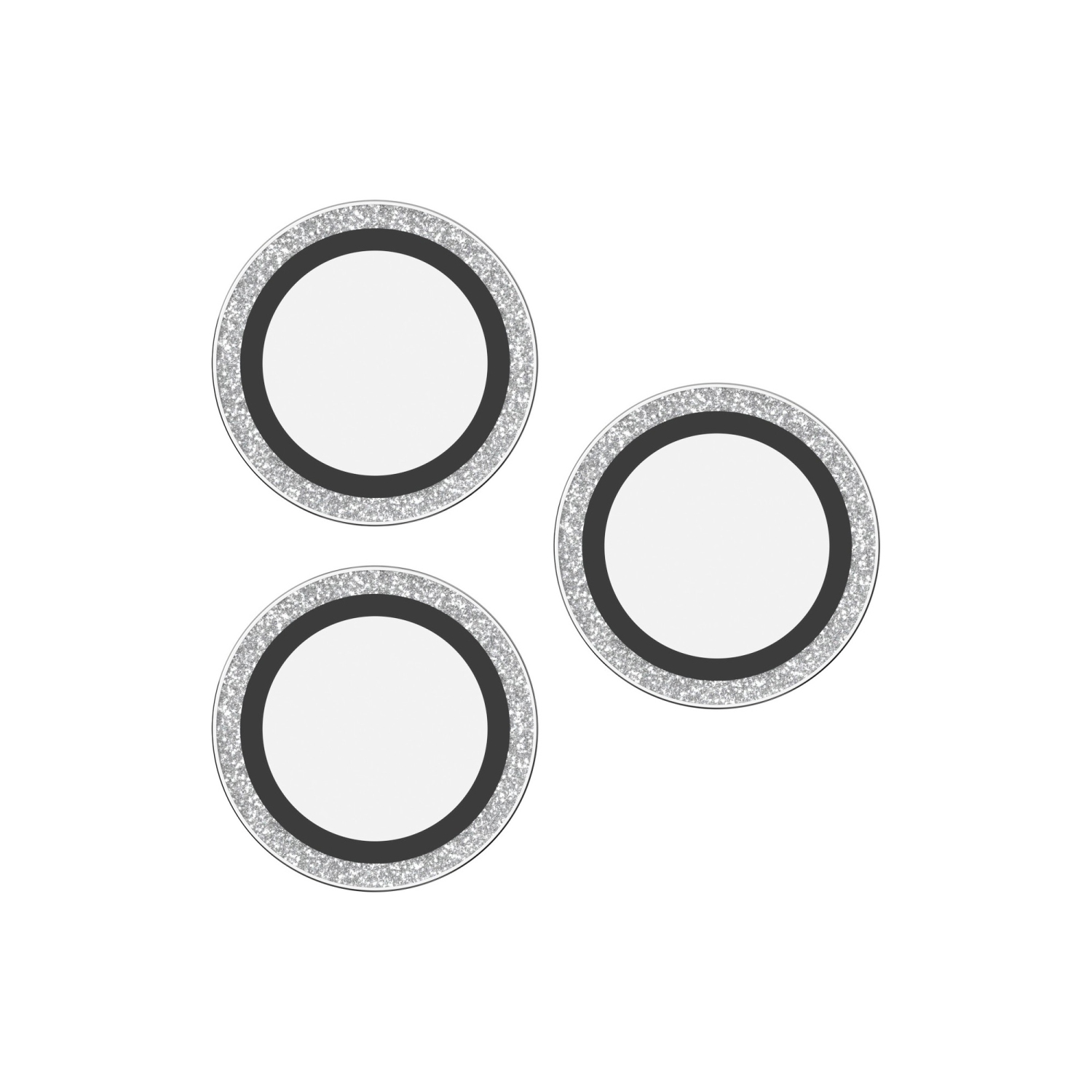 InvisibleShield Glass Elite AR iPhone 16 Pro; Étui rigide ajusté 16 Pro Max - translucide/argenté