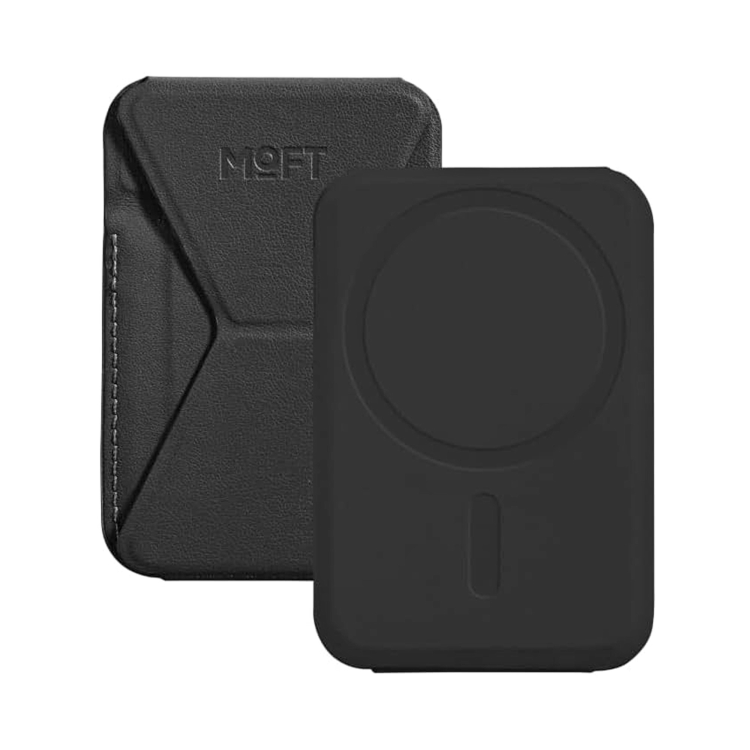 MOFT Snap-On iPhone Stand + Wallet MagSafe - Black