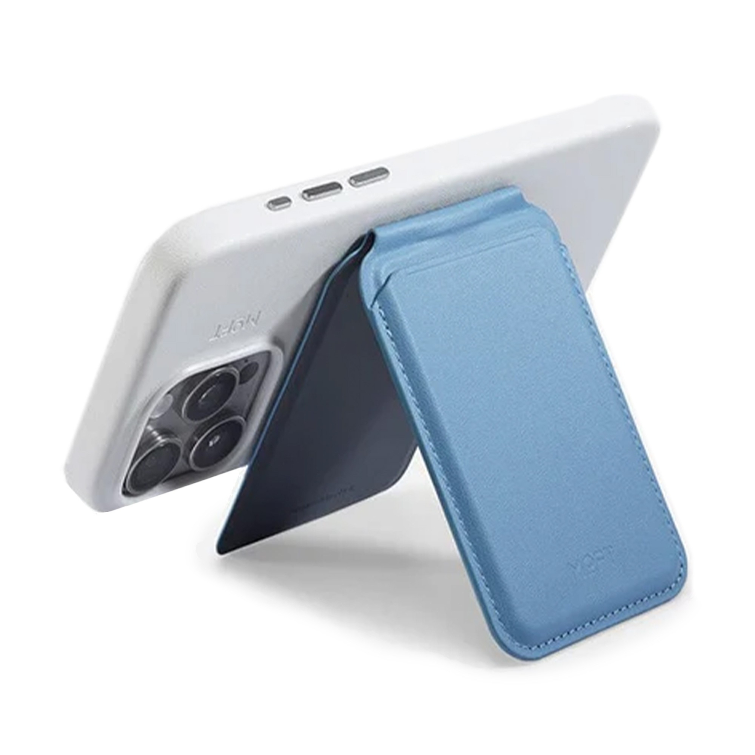 MOFT Flash Wallet + Stand MagSafe - Windy Blue