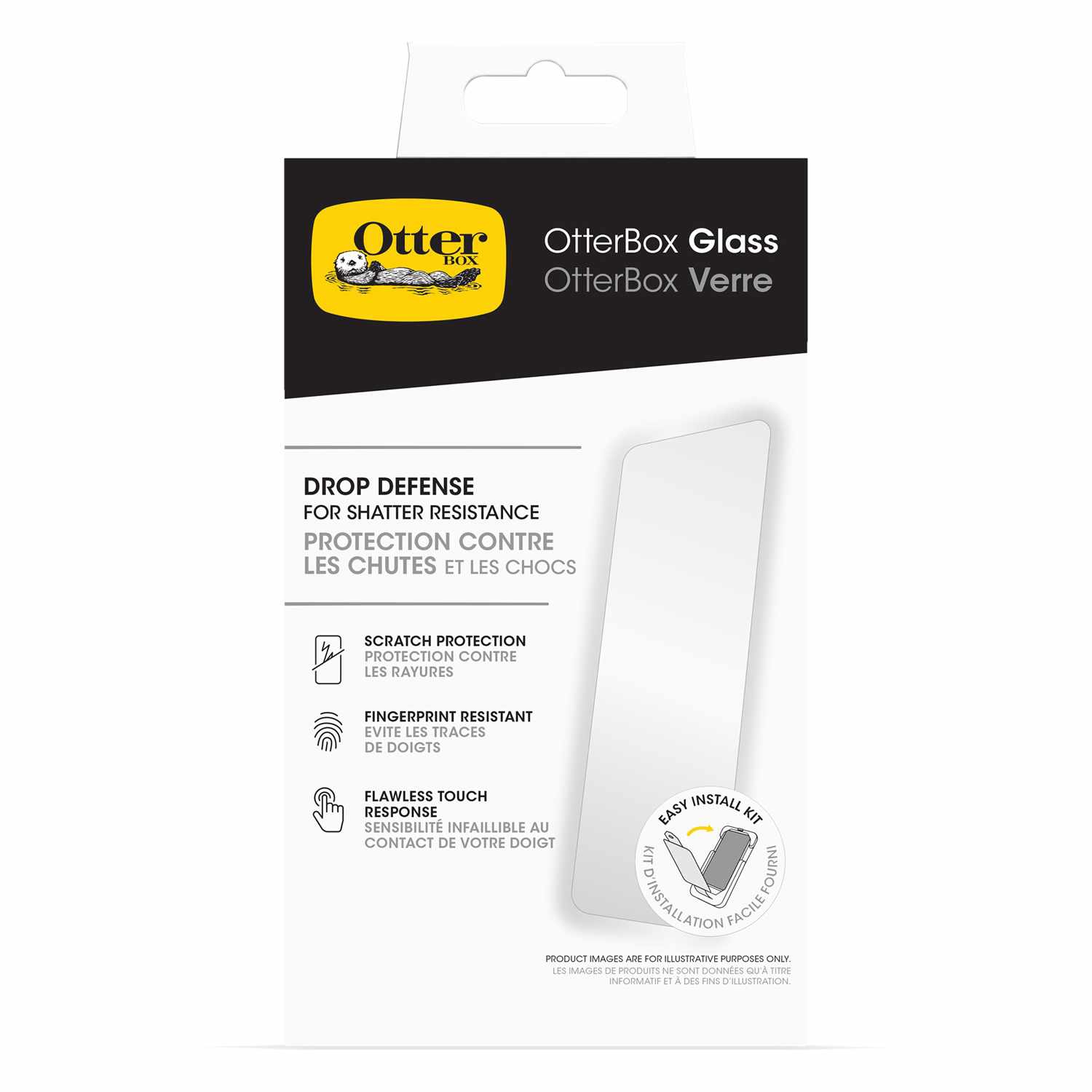 Premium OtterBox Glass Screen Protector for iPhone 16 - Ultimate Protection Against Damage