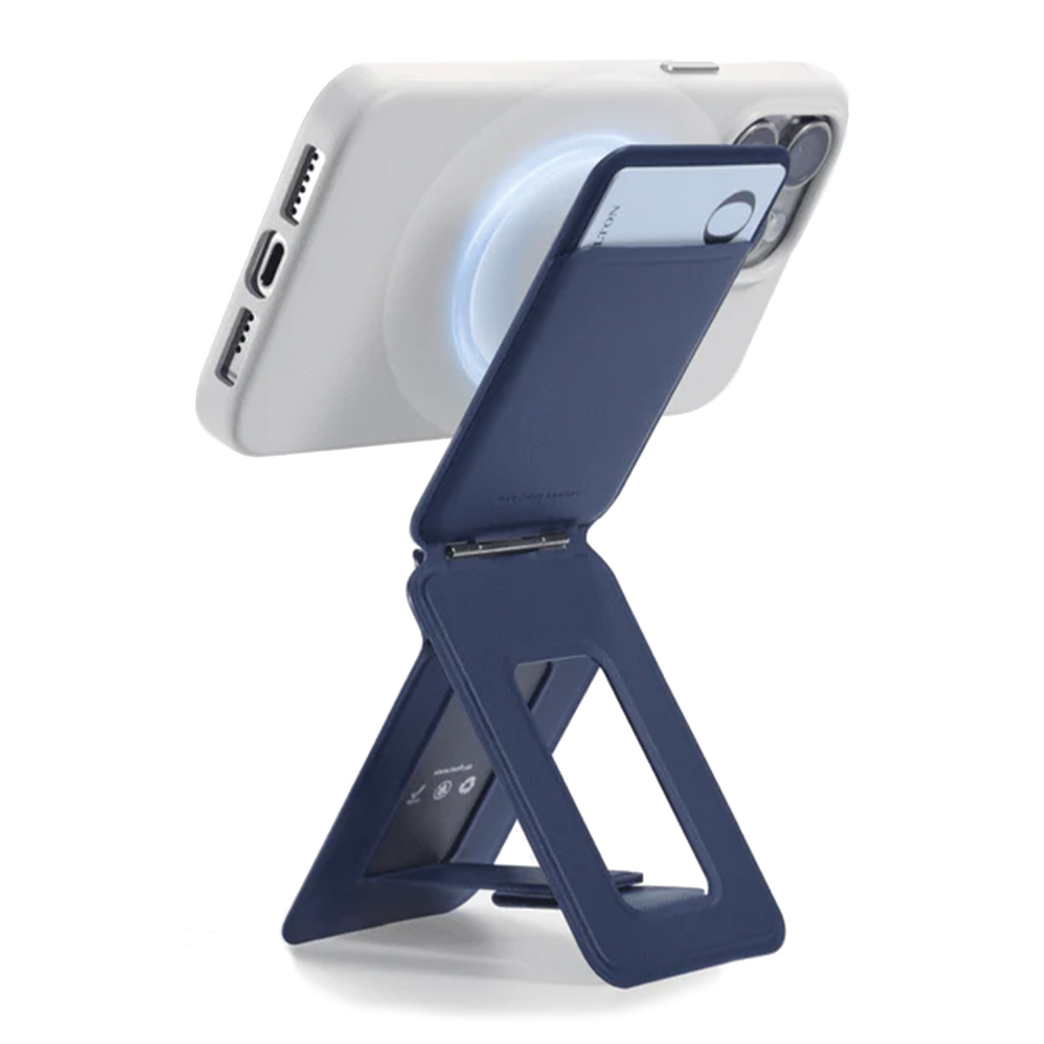 MOFT Snap Phone Tripod Stand + Wallet MagSafe - Navy Blue