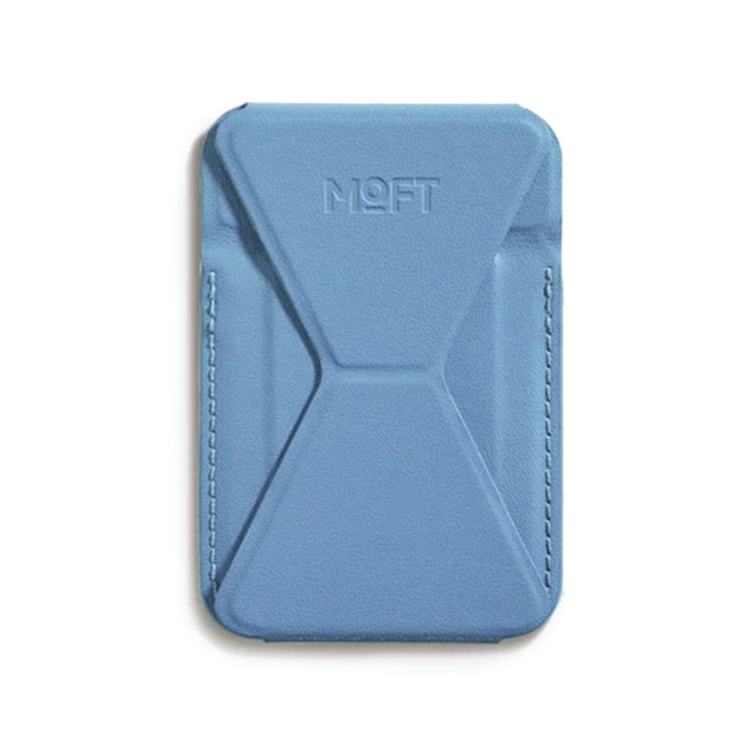MOFT Snap-On Phone Stand + Wallet MagSafe - Windy Blue