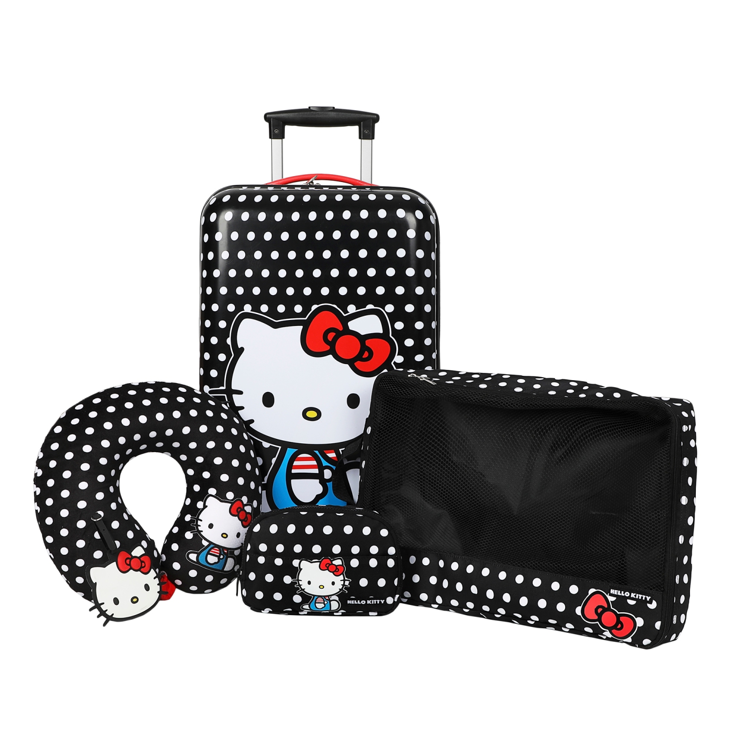 Hello Kitty 20 Suitcase Travel Luggage 5 Piece Set Best Buy Canada