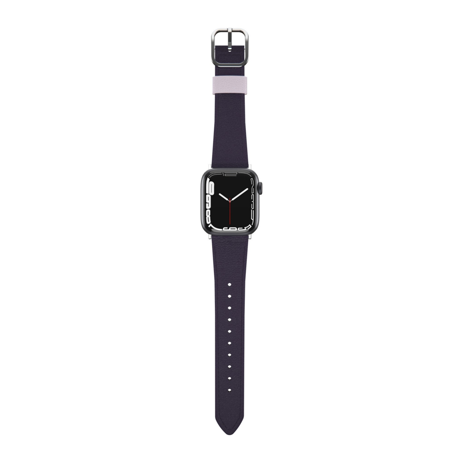 Stylish OtterBox Cactus Leather Watch Band for 38mm, 40mm, 41mm Watches - Eco-Friendly Purple Design