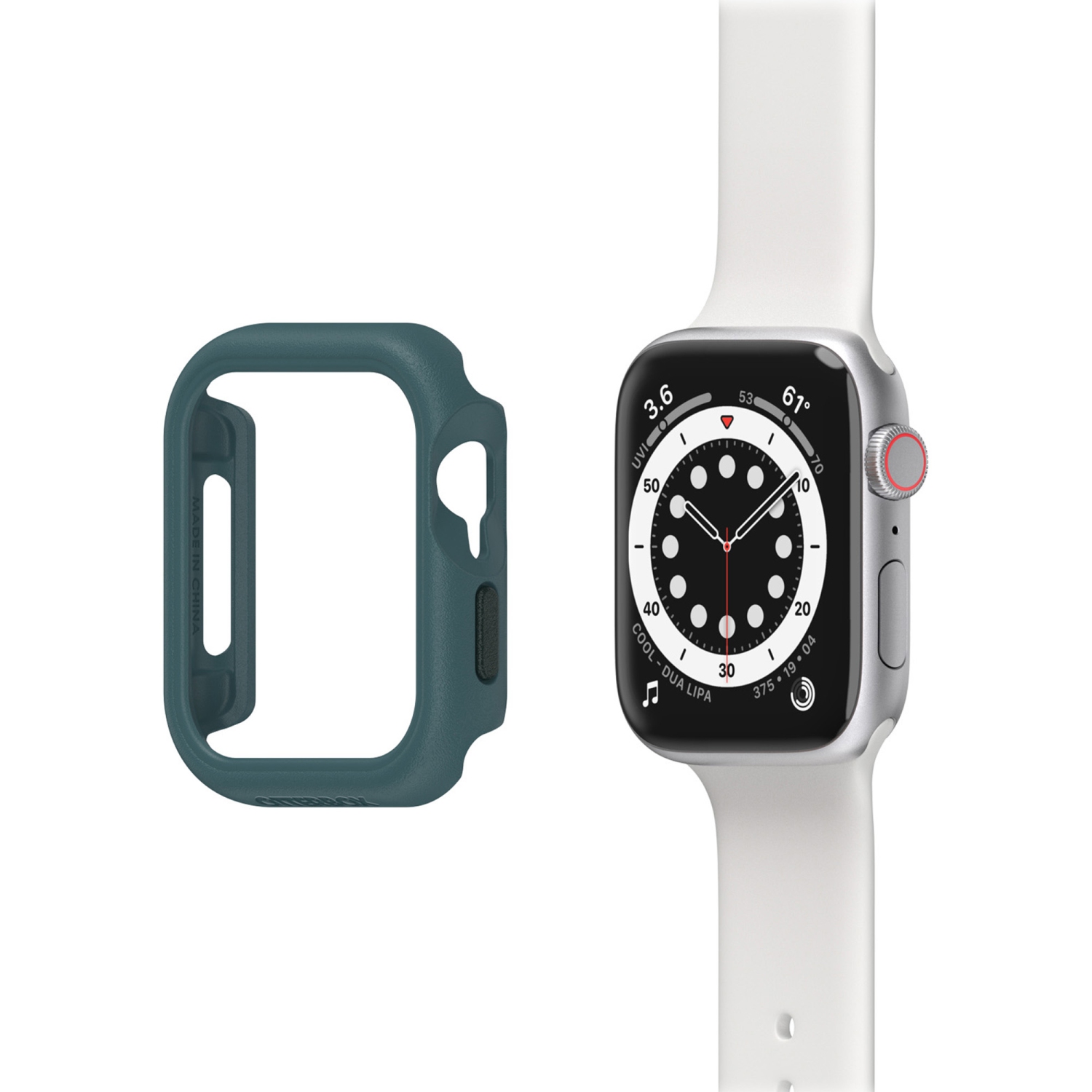 OtterBox Green Watch Bumper Case for 44 MM Apple Watch - Durable Hard Shell Protection