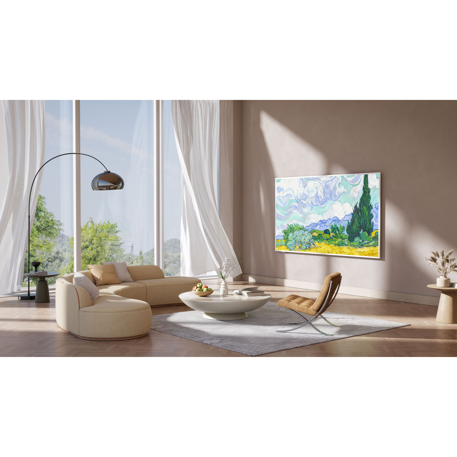 Téléviseur intelligent Google QLED HDR UHD 4K de 65 po NXTVISION de TCL - 2024 - Blanc