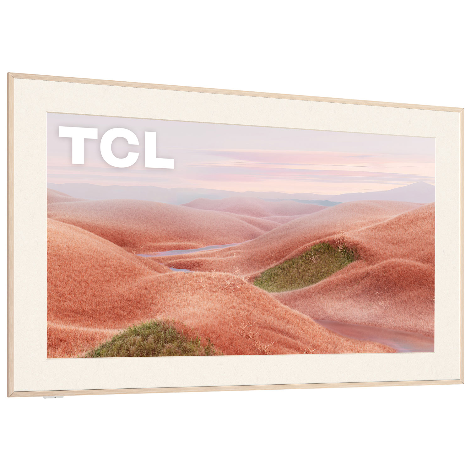 TCL NXTVISION 55" 4K UHD HDR QLED Smart Google TV - 2024 - White