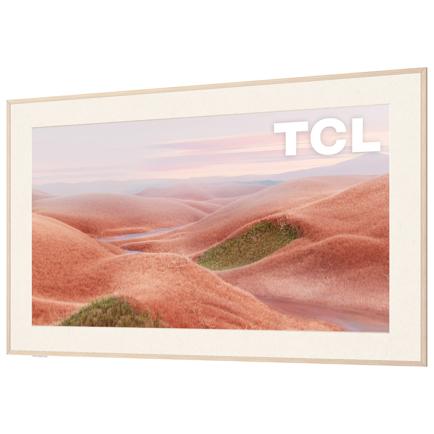 TCL NXTVISION 55" 4K UHD HDR QLED Smart Google TV - 2024 - White