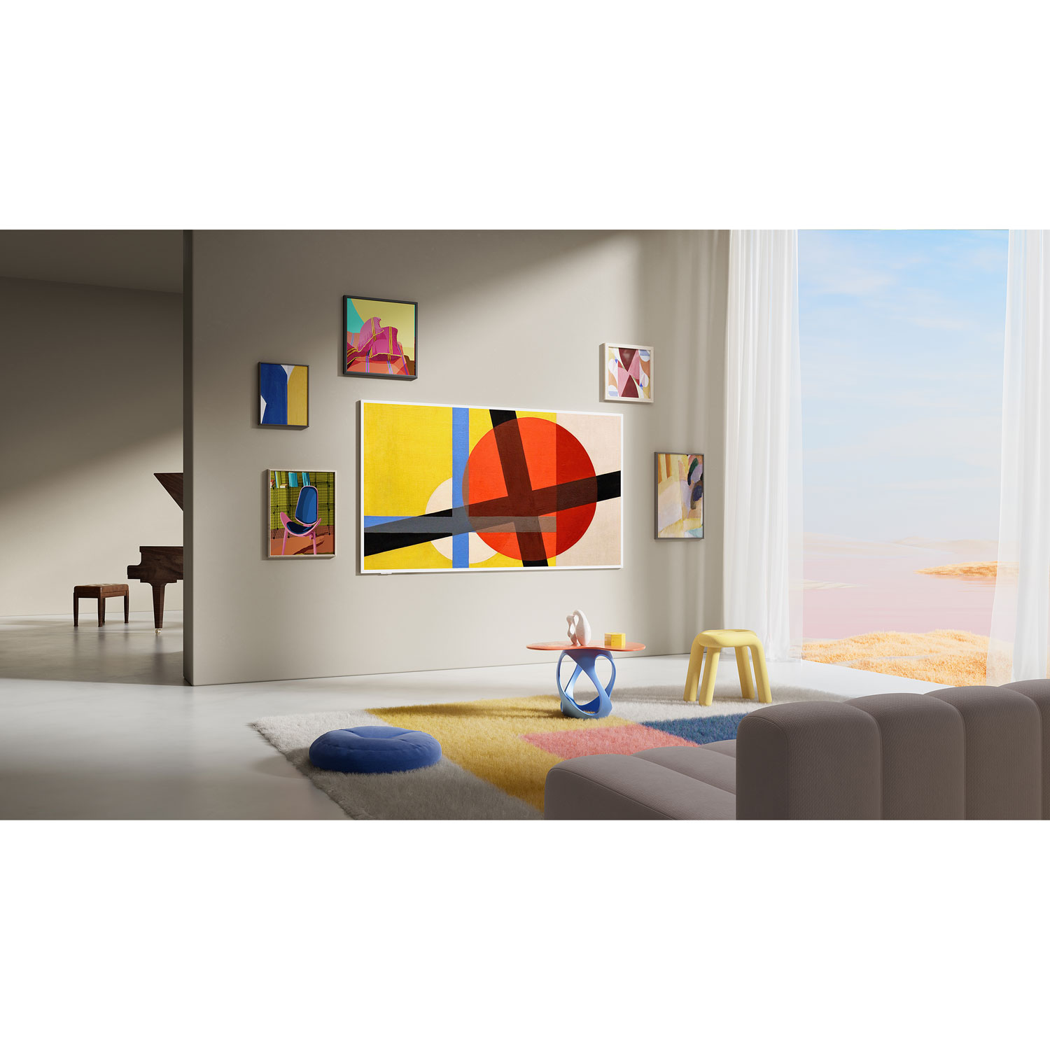 Téléviseur intelligent Google QLED HDR UHD 4K de 75 po NXTVISION de TCL - 2024 - Blanc