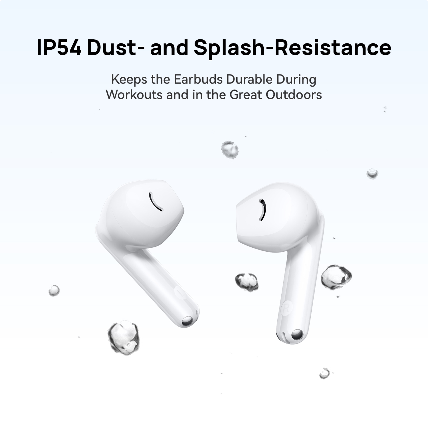 Écouteurs FreeBuds se 2 de HUAWEI, autonomie de 40 heures, compacts et confortables à tenir, 3 heures de lecture de musique sur une charge de 10