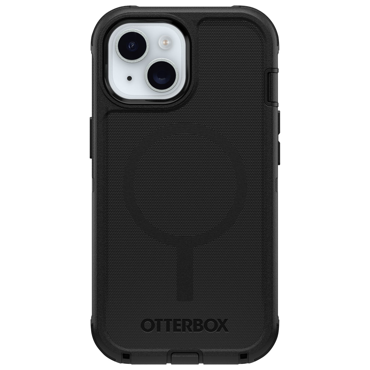 OtterBox Defender Pro Fitted Hard Shell Case for iPhone 16e/15/14/13 with MagSafe - Black