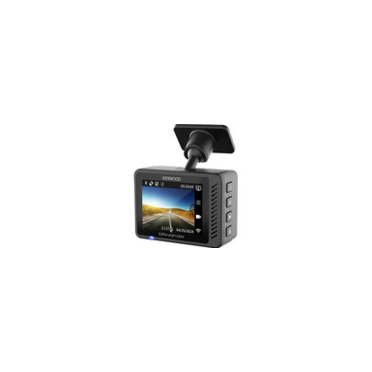 Kenwood DRV-A310W HD Dash Cam with 2" Display, GPS, and Wi-Fi