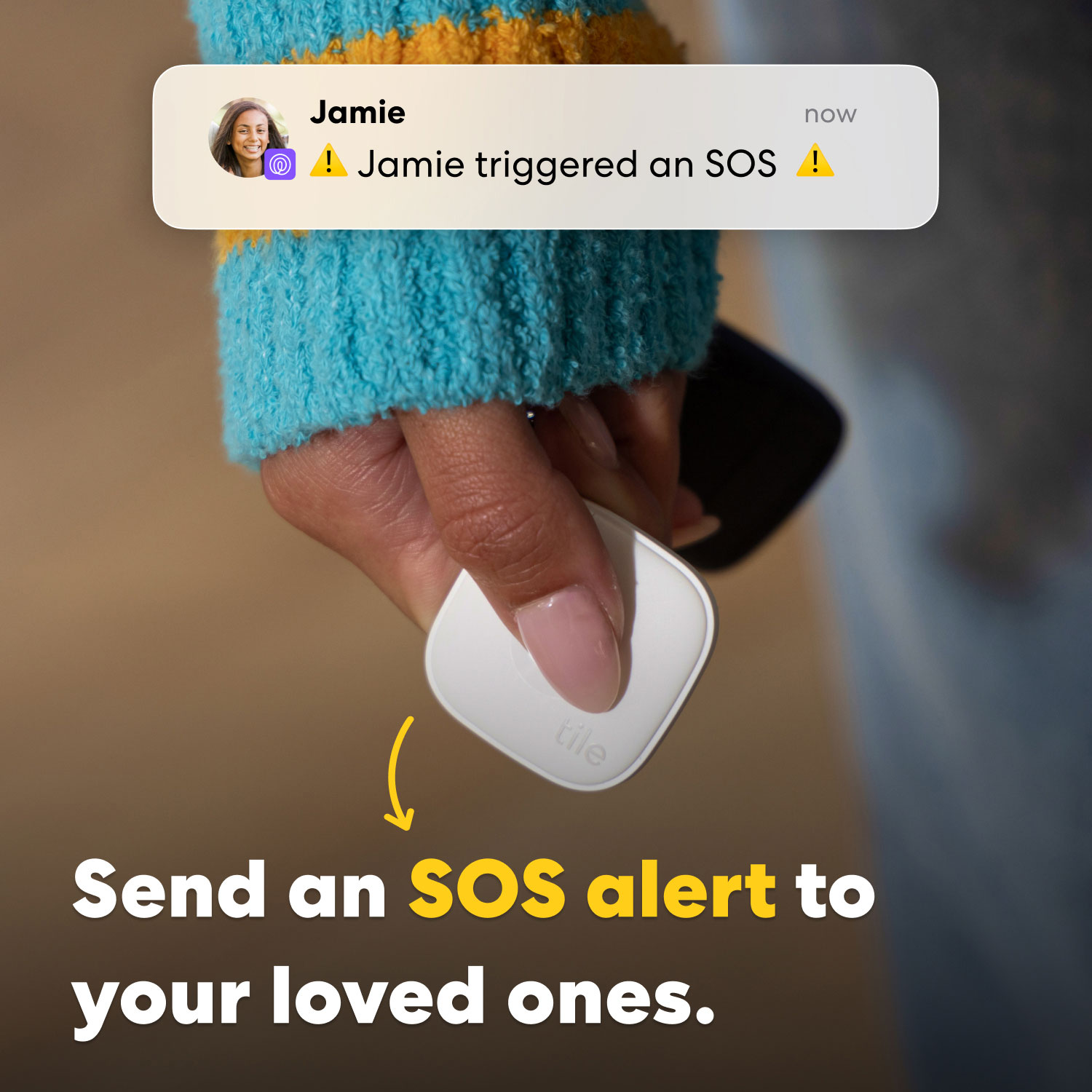 Tile Mate Bluetooth Item Tracker - White