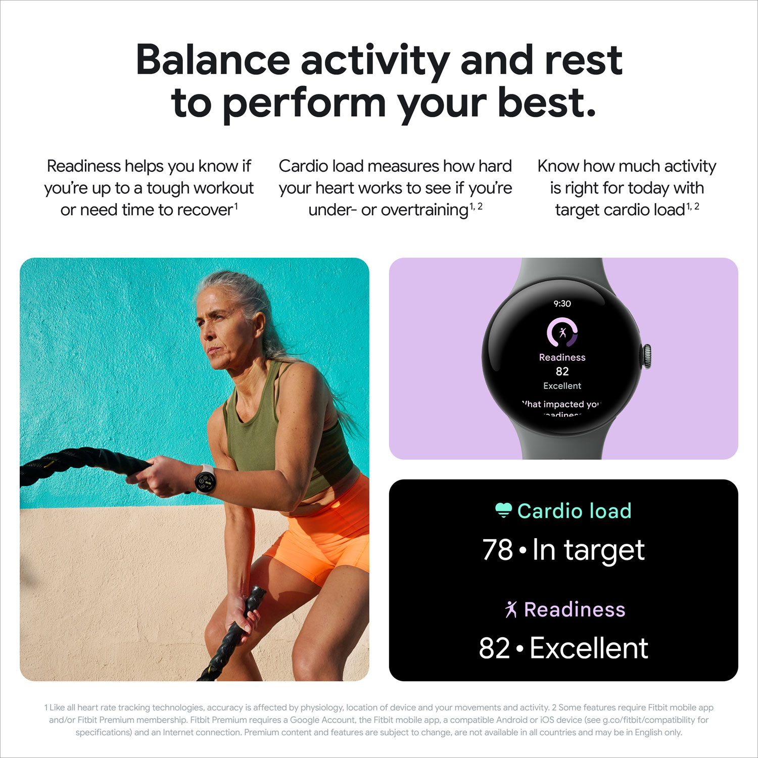 TELUS Google Pixel Watch 3 45mm Matte Hazel Aluminum Case w/Hazel Active Band - Monthly Financing