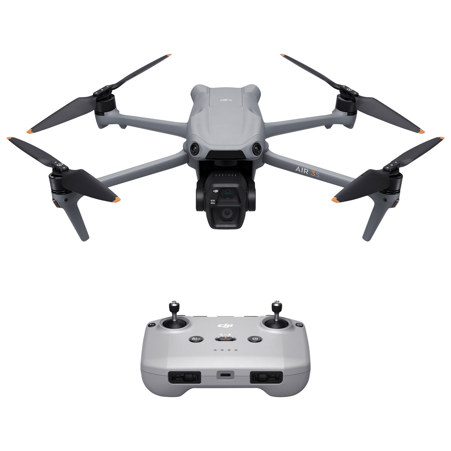 DJI Air 3S Quadcopter Drone Fly More Combo with Camera & Remote Controller
