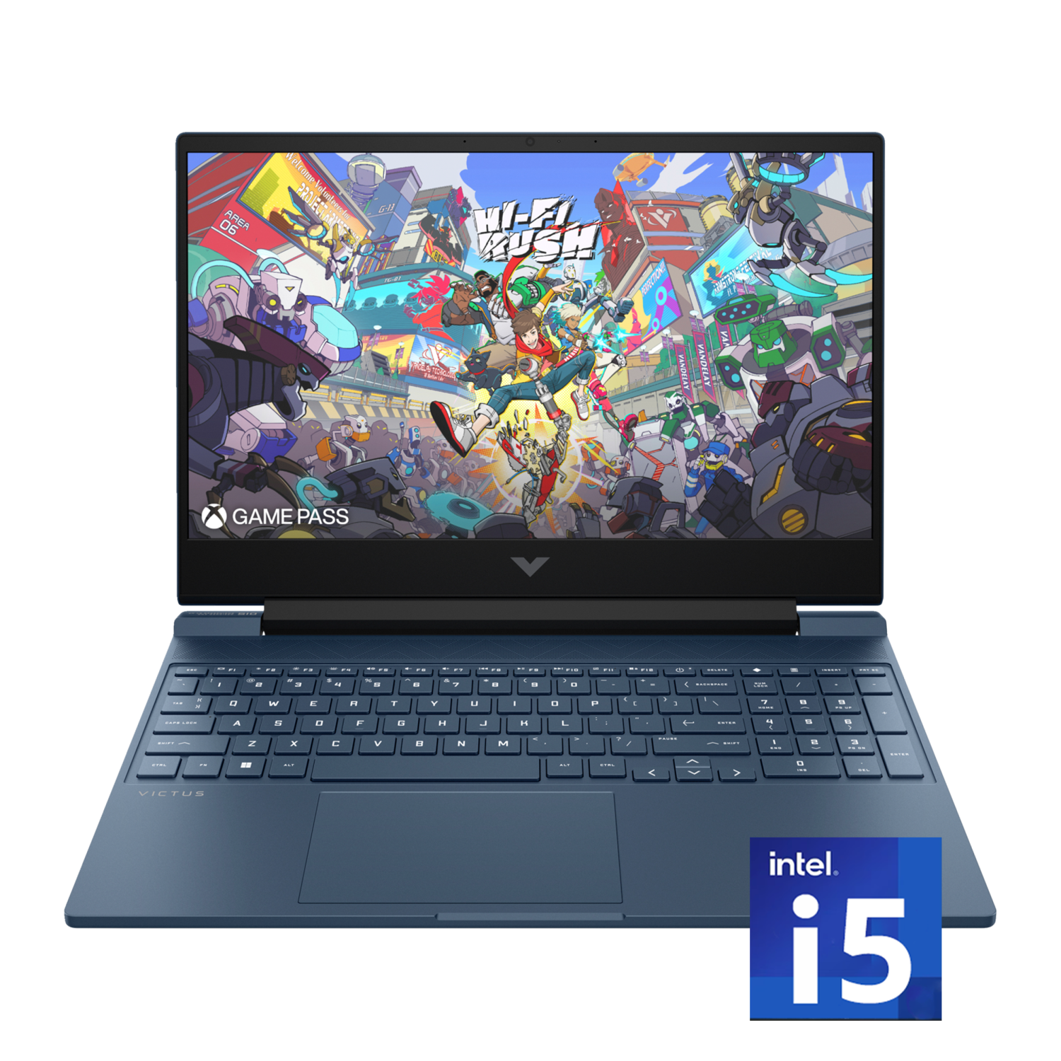 HP Victus 15.6" FHD 144Hz Gaming Laptop - Blue（Intel i5-12450H/ 2TB PCIe SSD/64GB RAM/NVIDIA GeForce RTX 3050/Win 11 )