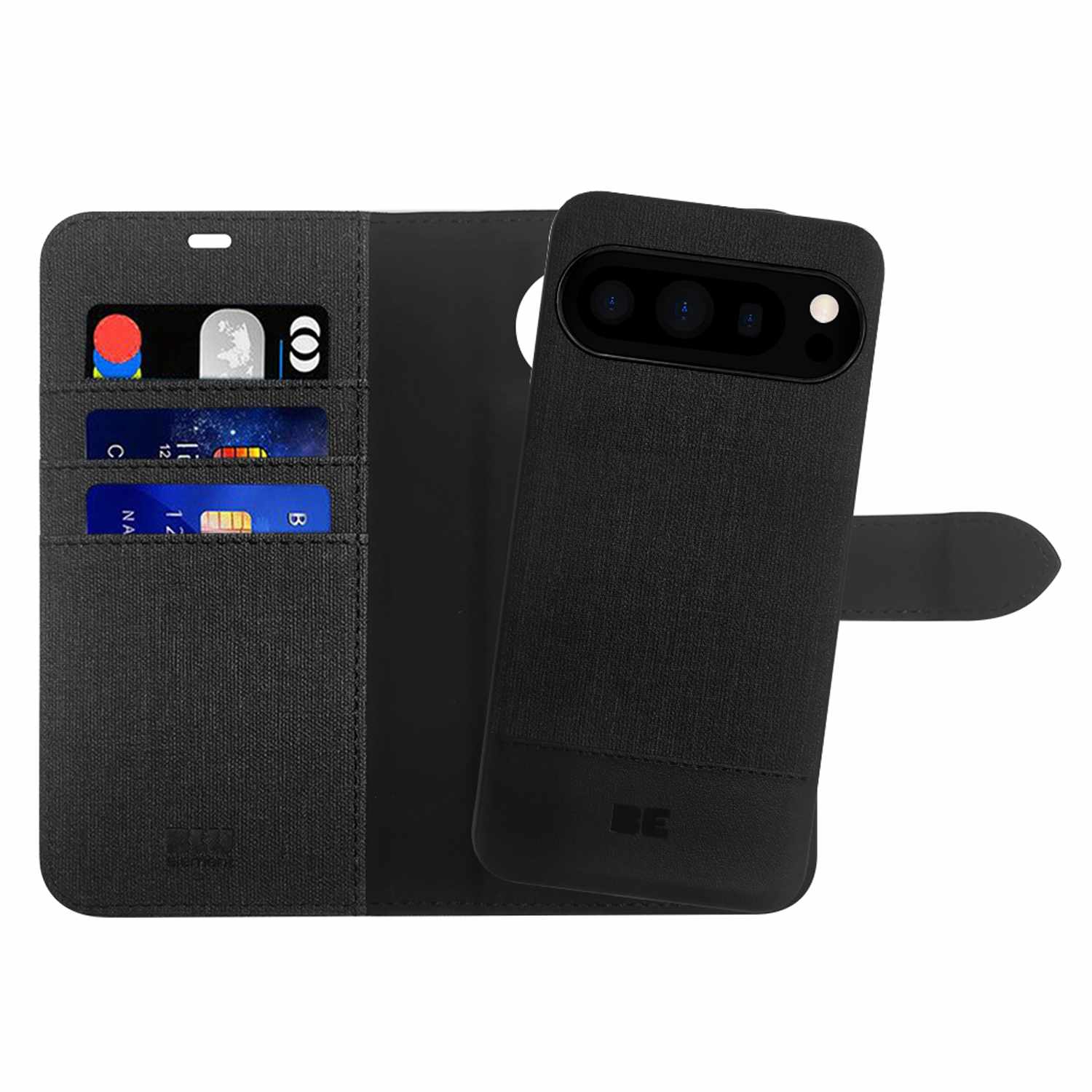 Blu Element Folio 2 in 1 Case Pixel 9 Pro XL Black