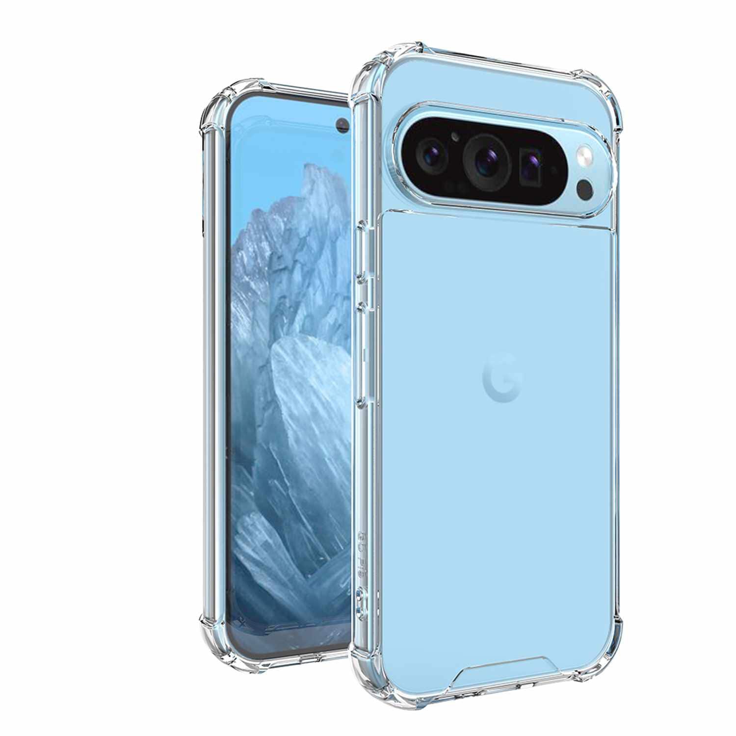 Blu Element DropZone Rugged Case Made for Google Pixel 9/9 Pro Clear