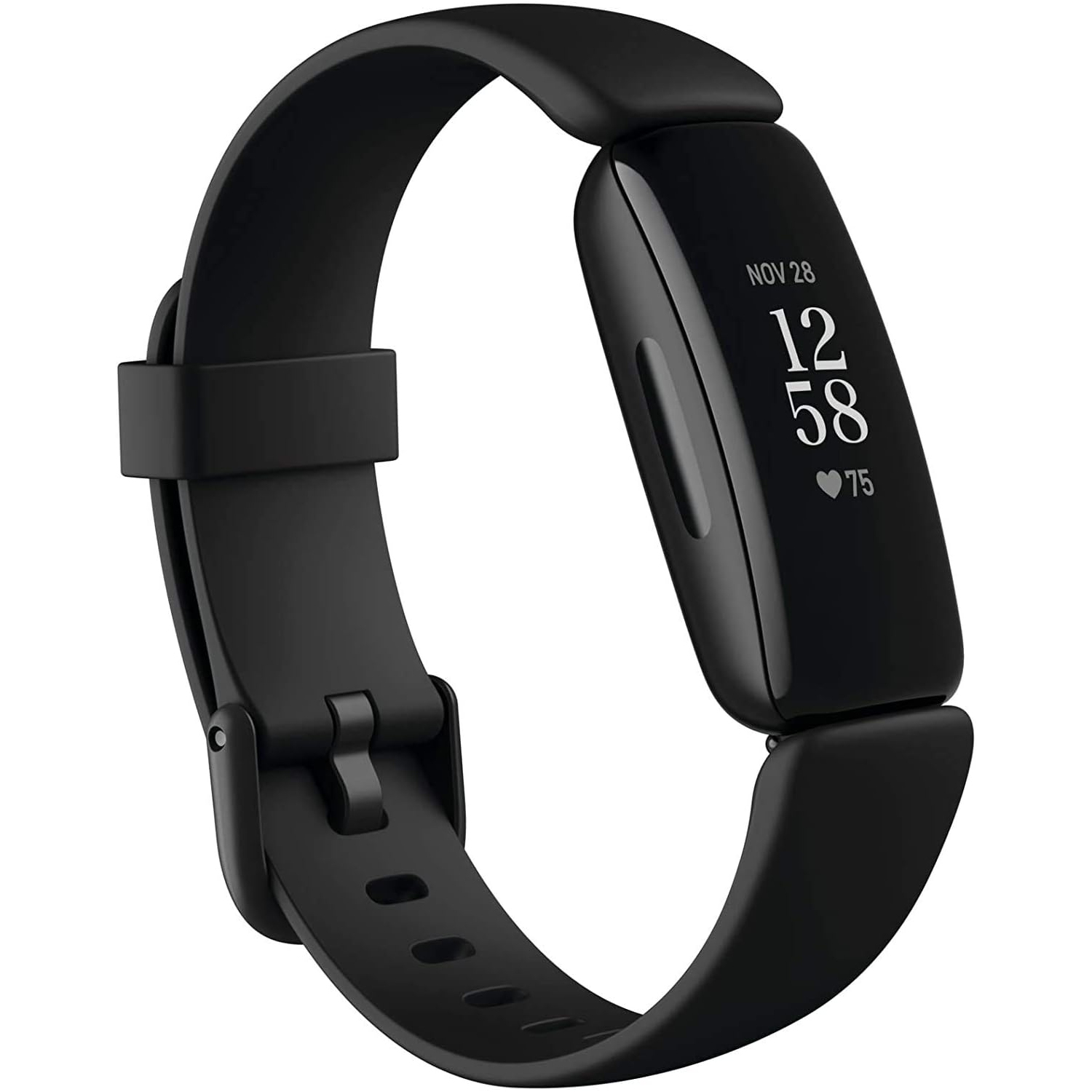 Refurbished (Fair)- Fitbit Inspire 2 Fitness Tracker with Heart rate monitor- Black