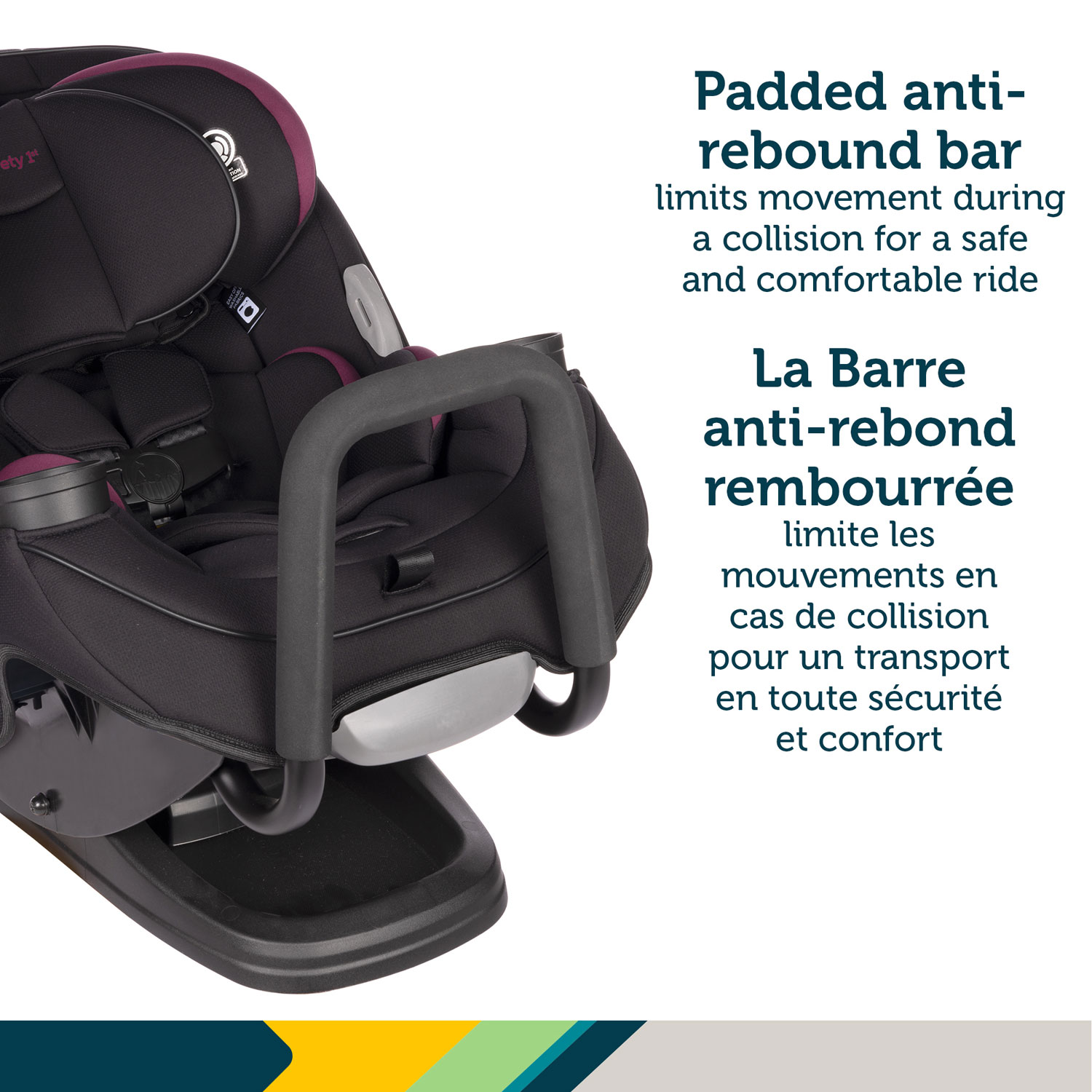 Safety 1st Grow and Go 3-in-1 Convertible Car Seat - Winehouse