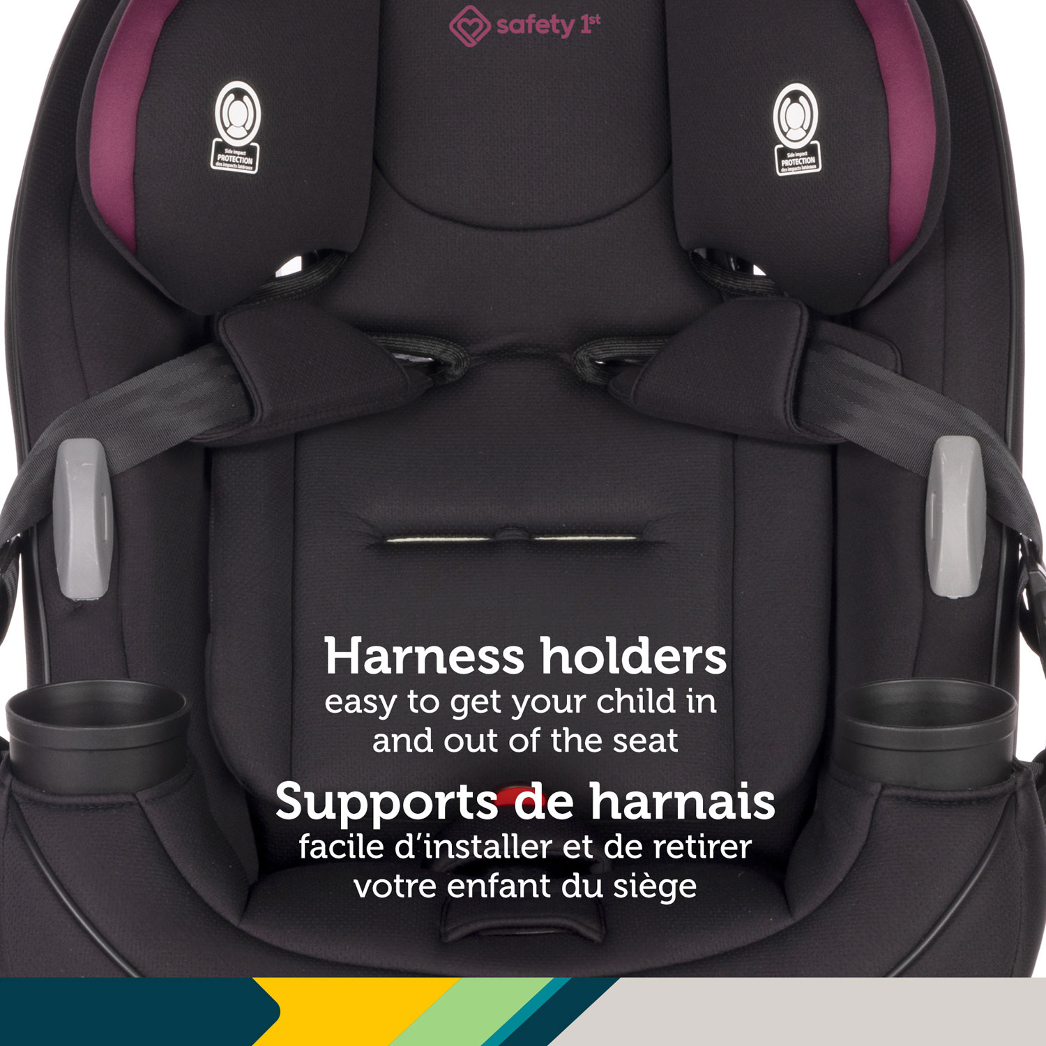 Safety 1st Grow and Go 3-in-1 Convertible Car Seat - Winehouse