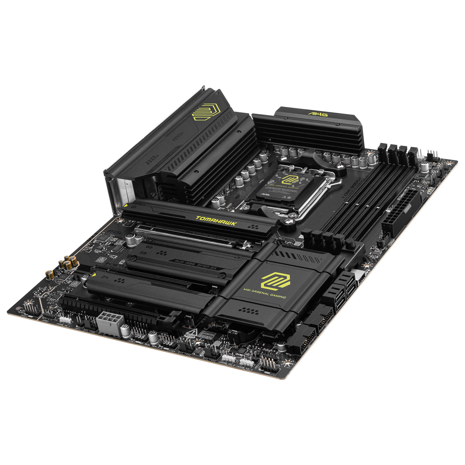 Carte mère DDR5 AM5 ATX Wi-Fi 7 X870 de MSI pour processeurs Ryzen 9000/8000/7000 d'AMD