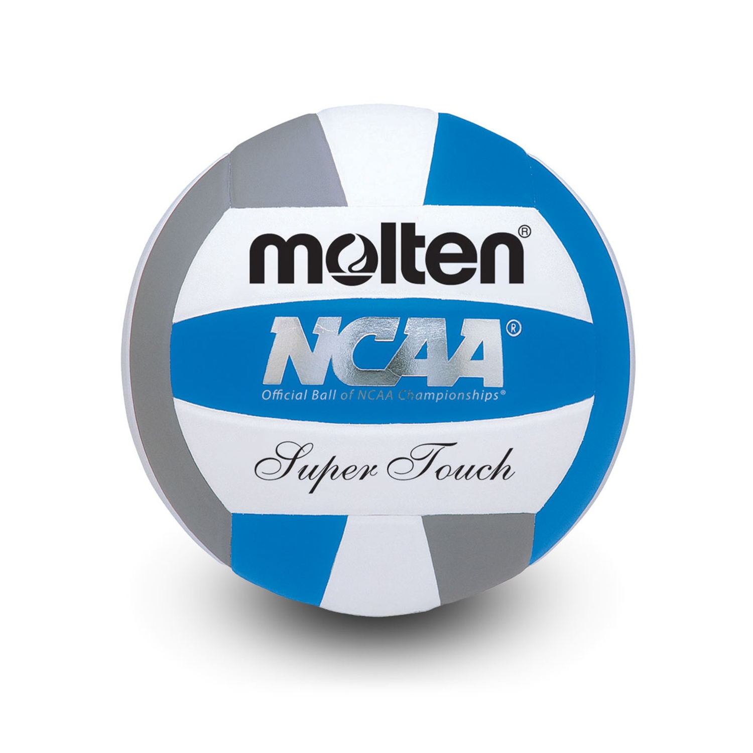 Volleyball Molten Official NCAA Super Touch - Blue/Grey