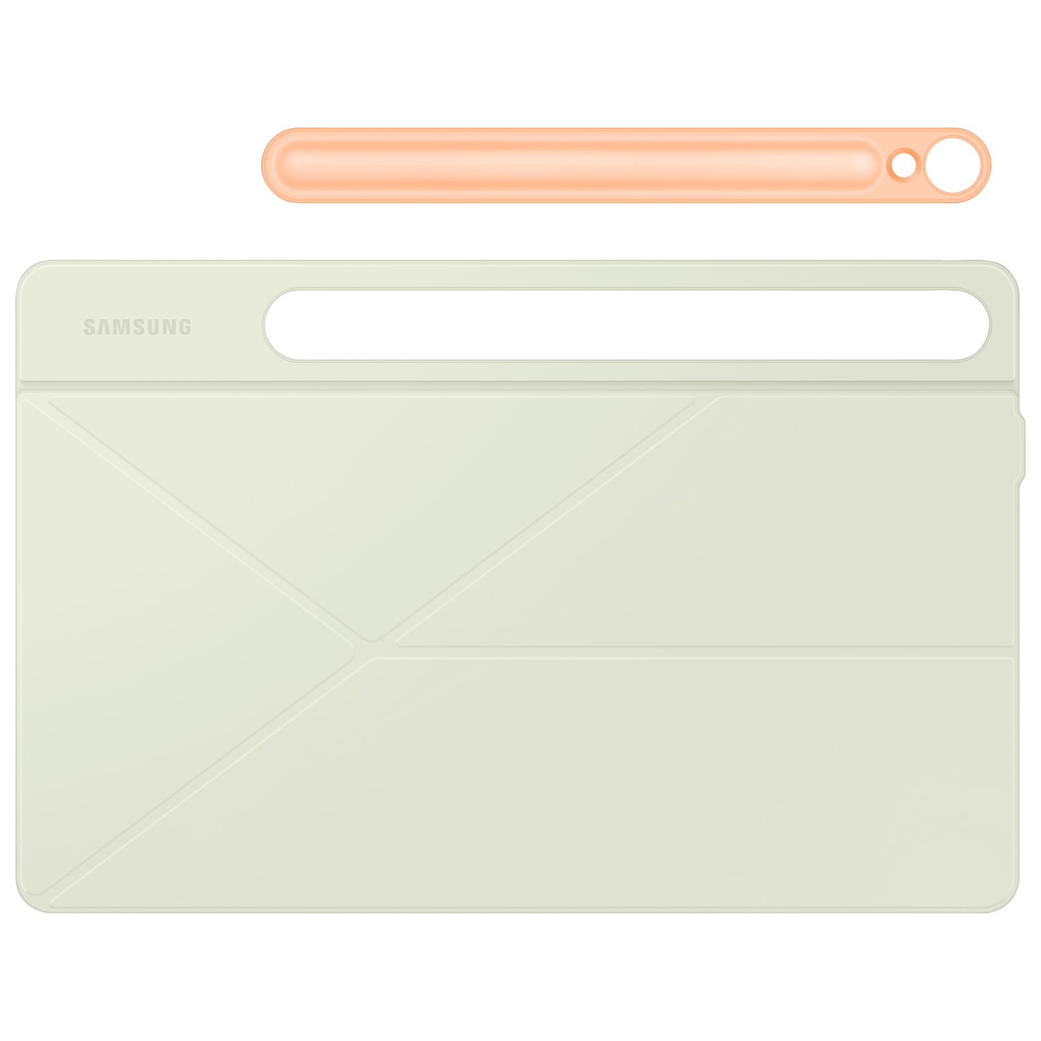 Samsung Smart Folio Case for Galaxy Tab S10 FE/S10 Lite/S9/S9FE - Orange