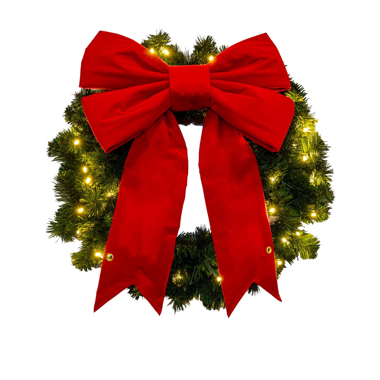 Boules de Noël en velours 3D boules de Noël rouges des fêtes décoratives pour boucles en velours couronne décoration pour dessus d'arbre de Noël,