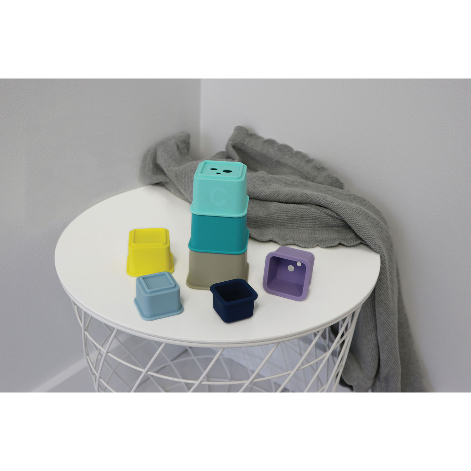 Jouets empilables en silicone Stack de Bbluv