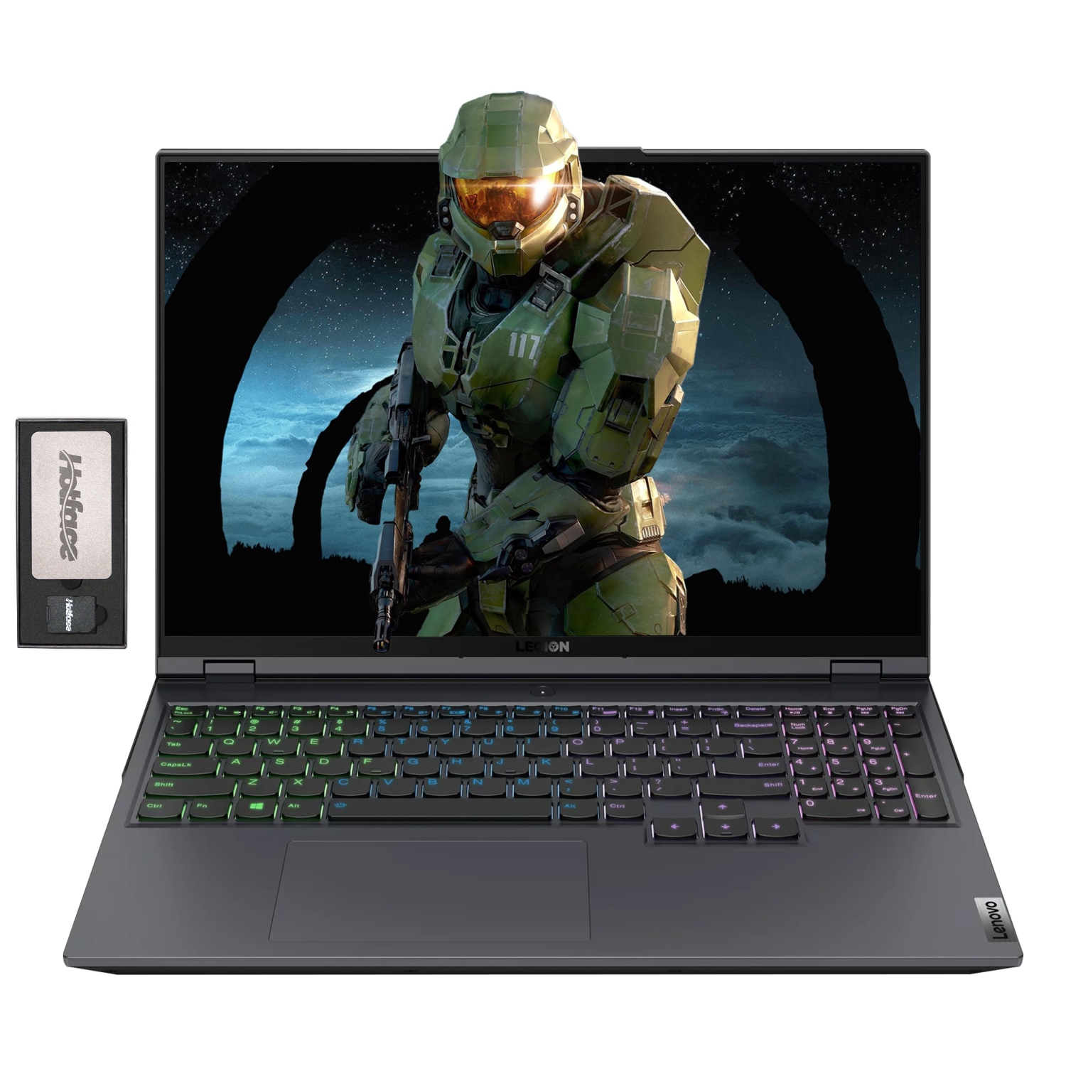 Lenovo Legion 5 Pro 16" QHD 165Hz Gaming Laptop, AMD Ryzen 7 5800H, 2TB PCIe SSD, 64GB RAM, NVIDIA GeForce RTX 3070, Backlit Keyboard, Gray, Win 11 Pro, 128GB Docking Station