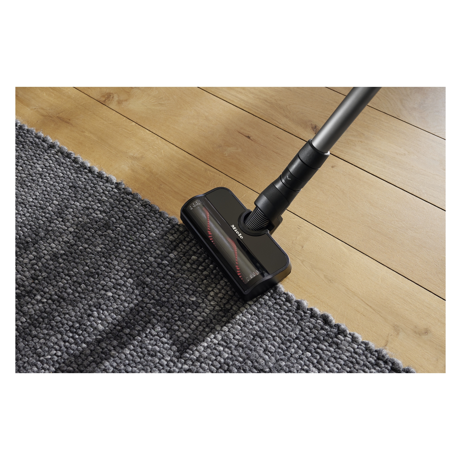 Aspirateur-balai sans fil Duoflex HX1 Cat & Dog de Miele - Noir obsidienne/Gris cosmique - Garantie de 5 ans