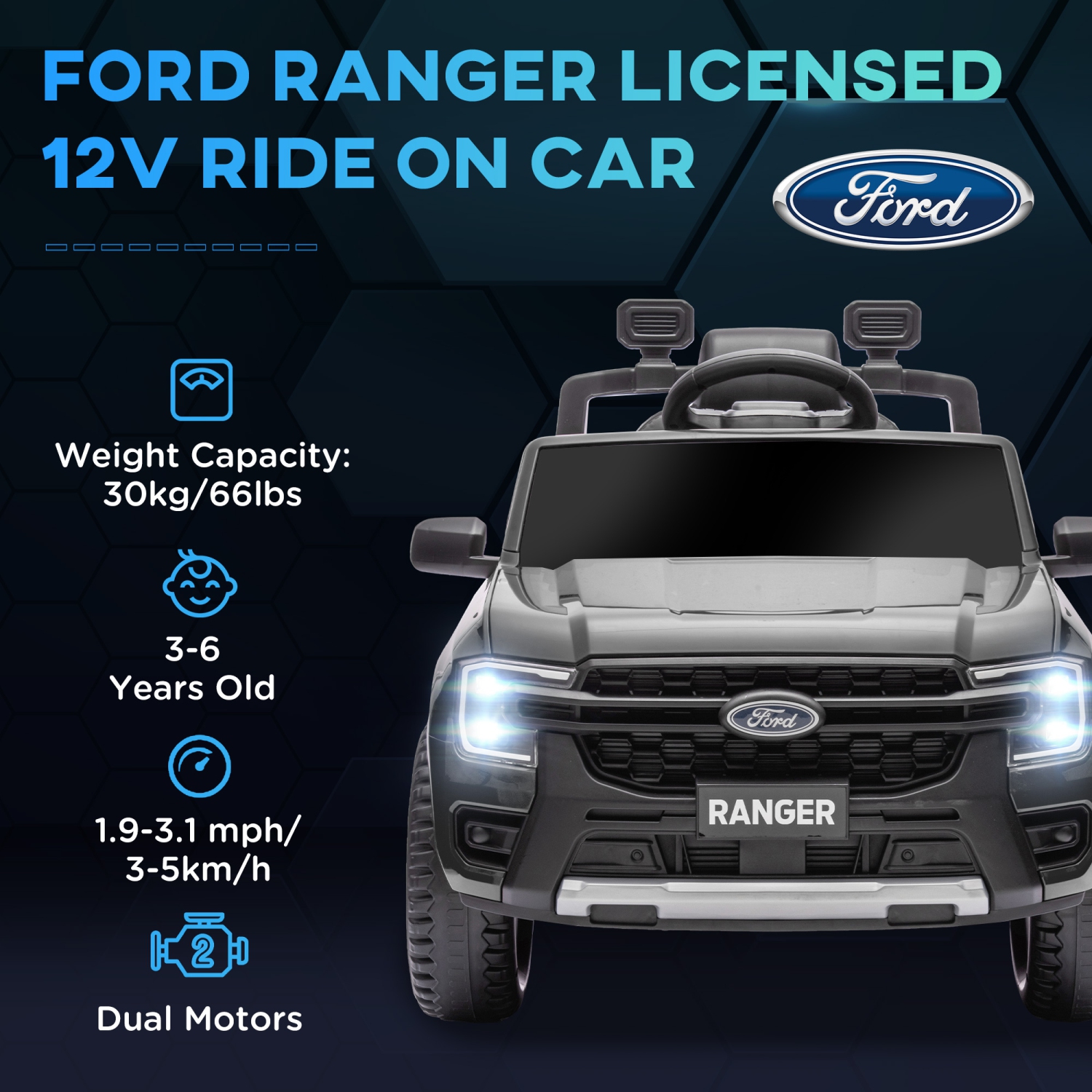 Ford ranger 12v car on sale