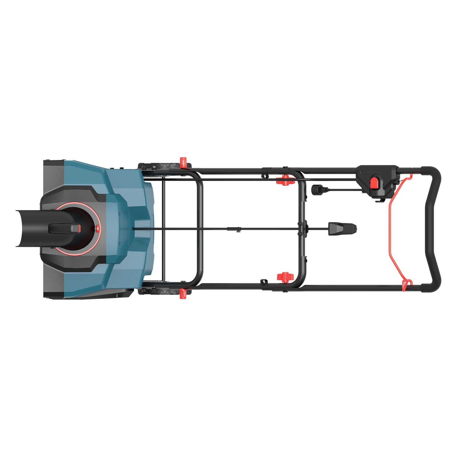 SENIX 14 Amp 18-Inch Corded Electric Snow Blower with 8-Inch Clearing Depth, 33ft Max Throw Distance, LED Lights