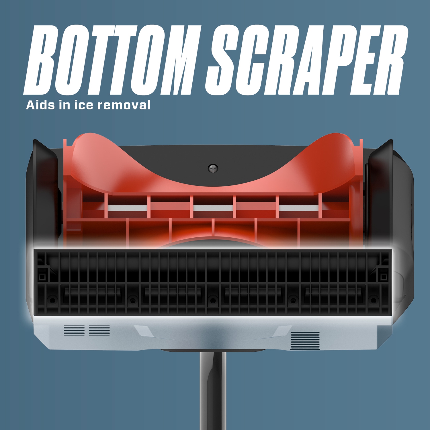 Pelle à neige sans fil 40 V Max* de 13&nbsp;po à batterie simple de SENIX, profondeur de dégagement de 6&nbsp;po, distance de projection maximale