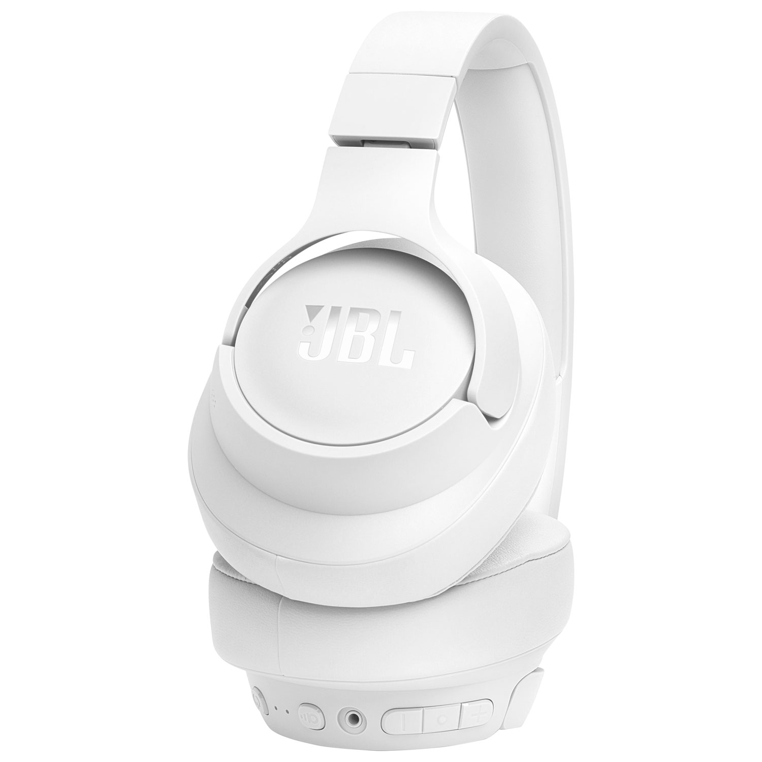Casque d'écoute Bluetooth à suppression du bruit Tune 770NC de JBL - Blanc