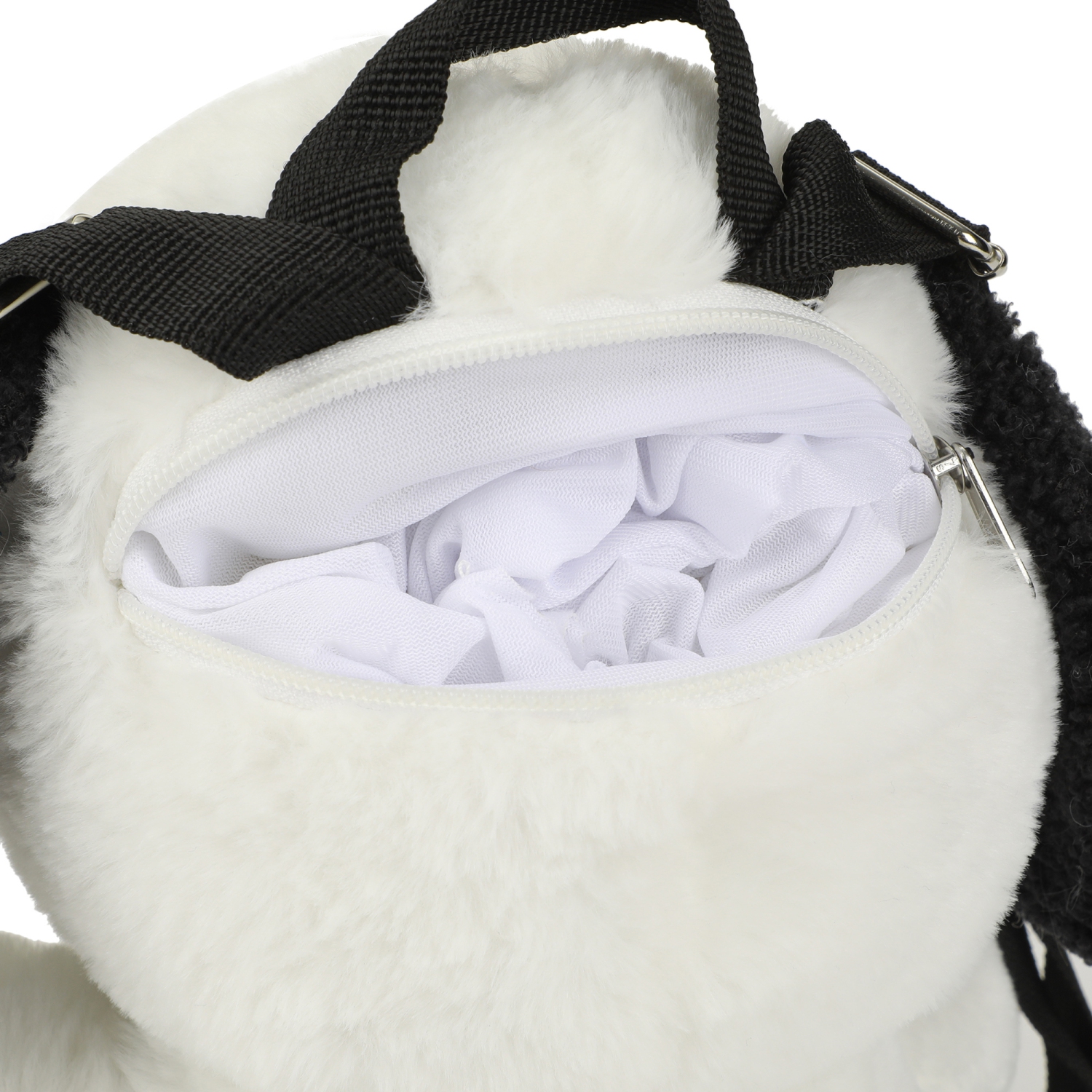 Peanuts Snoopy Fuzzy Mini Backpack with Straps