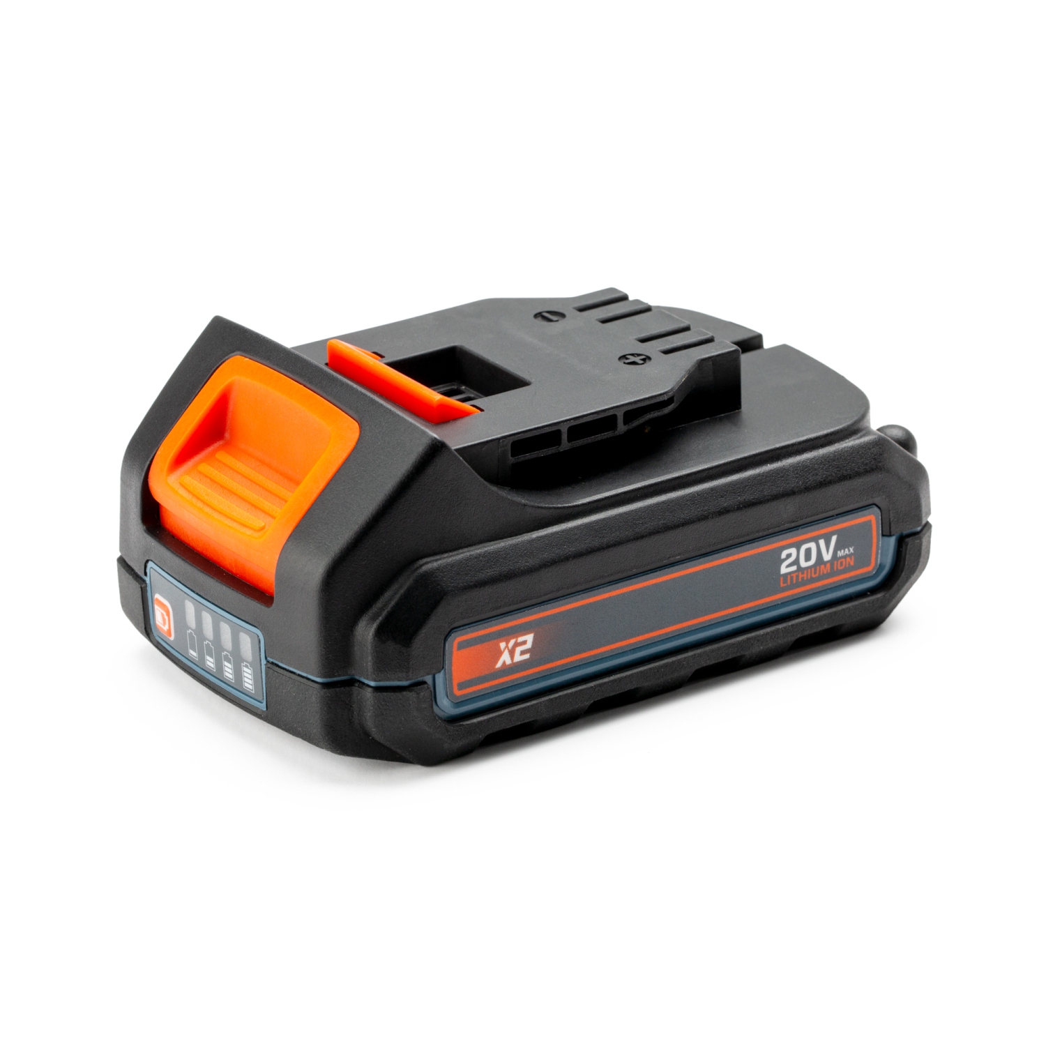 SENIX X2 20V Max* 2.5 Ah Lithium-ion Battery for X2 Series Lawn and Garden and Cordless Power Tools, Fade-Free, Battery Indicator Lights