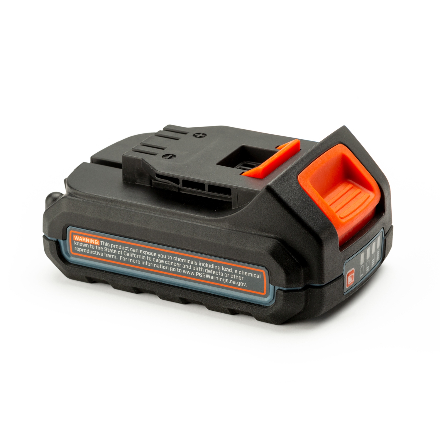 SENIX X2 20V Max* 2.5 Ah Lithium-ion Battery for X2 Series Lawn and Garden and Cordless Power Tools, Fade-Free, Battery Indicator Lights