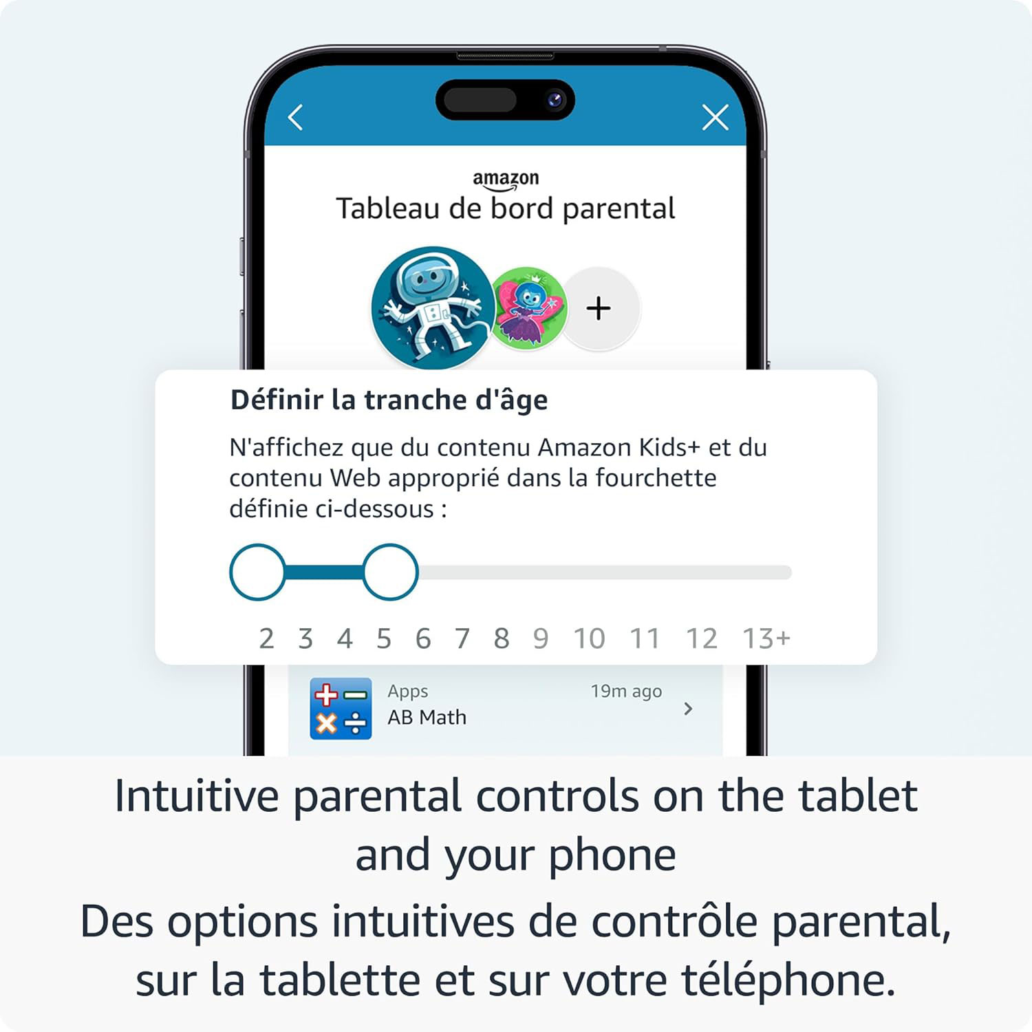 Tablette 8 po 32 Go FireOS Fire HD 8 Kids Pro d'Amazon avec étui mince à l'épreuve des enfants - Marvel Avengers