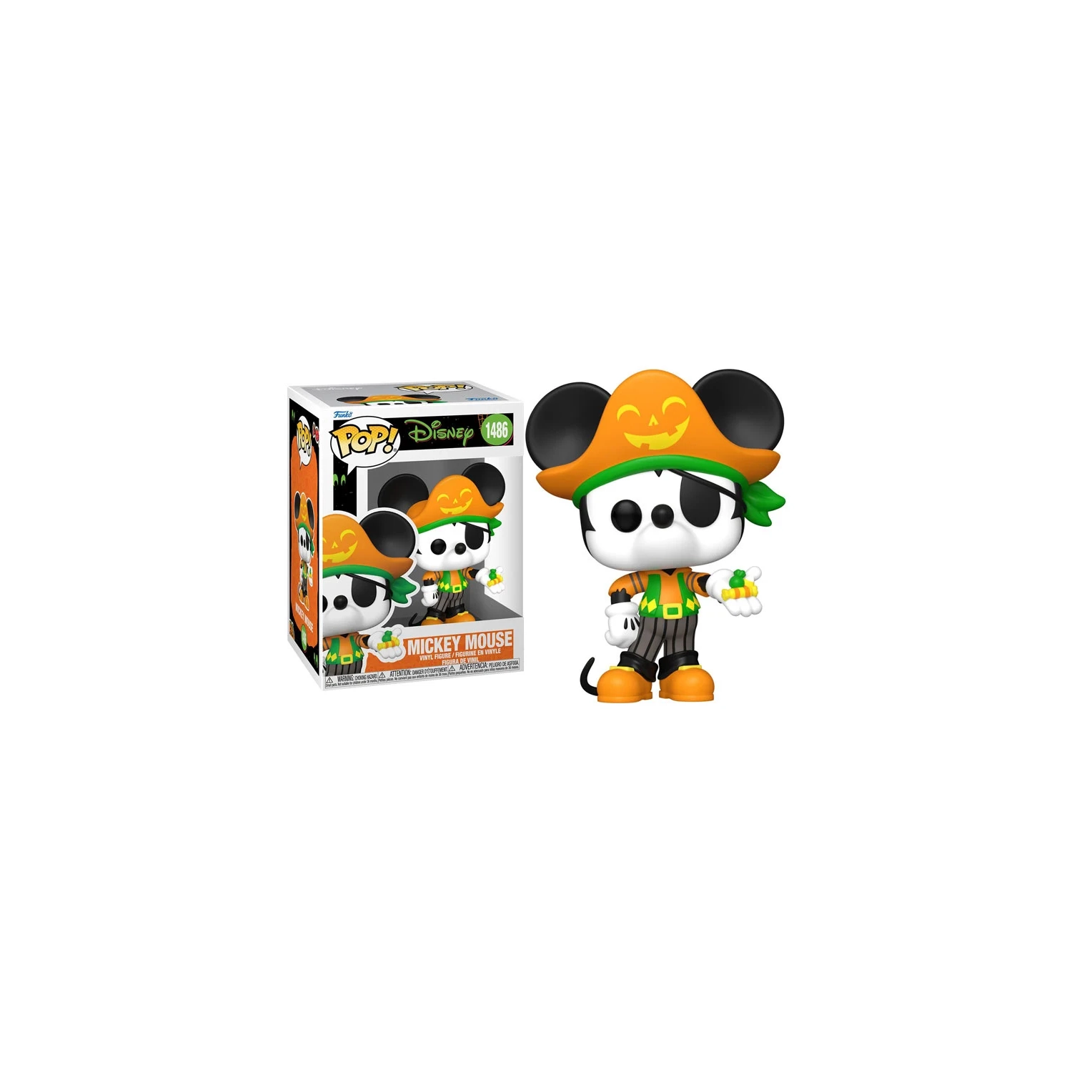 Funko Pop! Disney Halloween Vinyl Figure Mickey Mouse #1486
