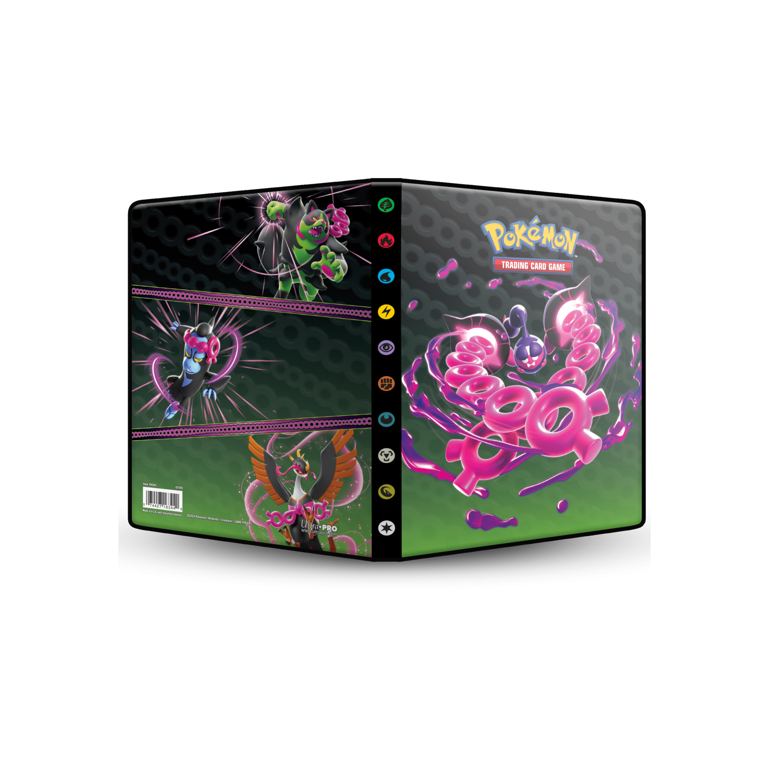 Ultra Pro Pokemon 9-Pocket Portfolio: Scarlet & Violet Shrouded Fable Album, Binder